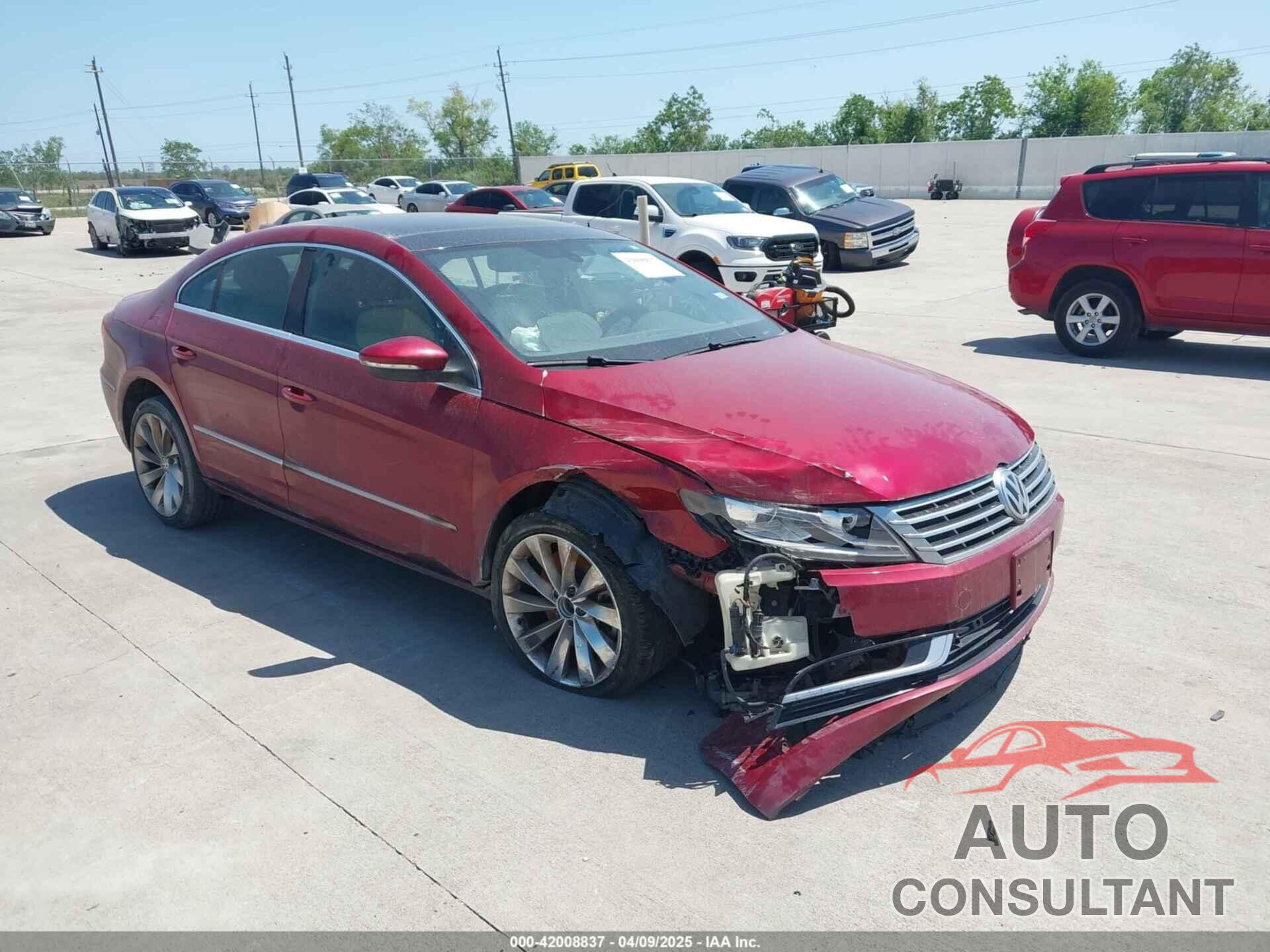 VOLKSWAGEN CC 2013 - WVWGU7AN9DE561506