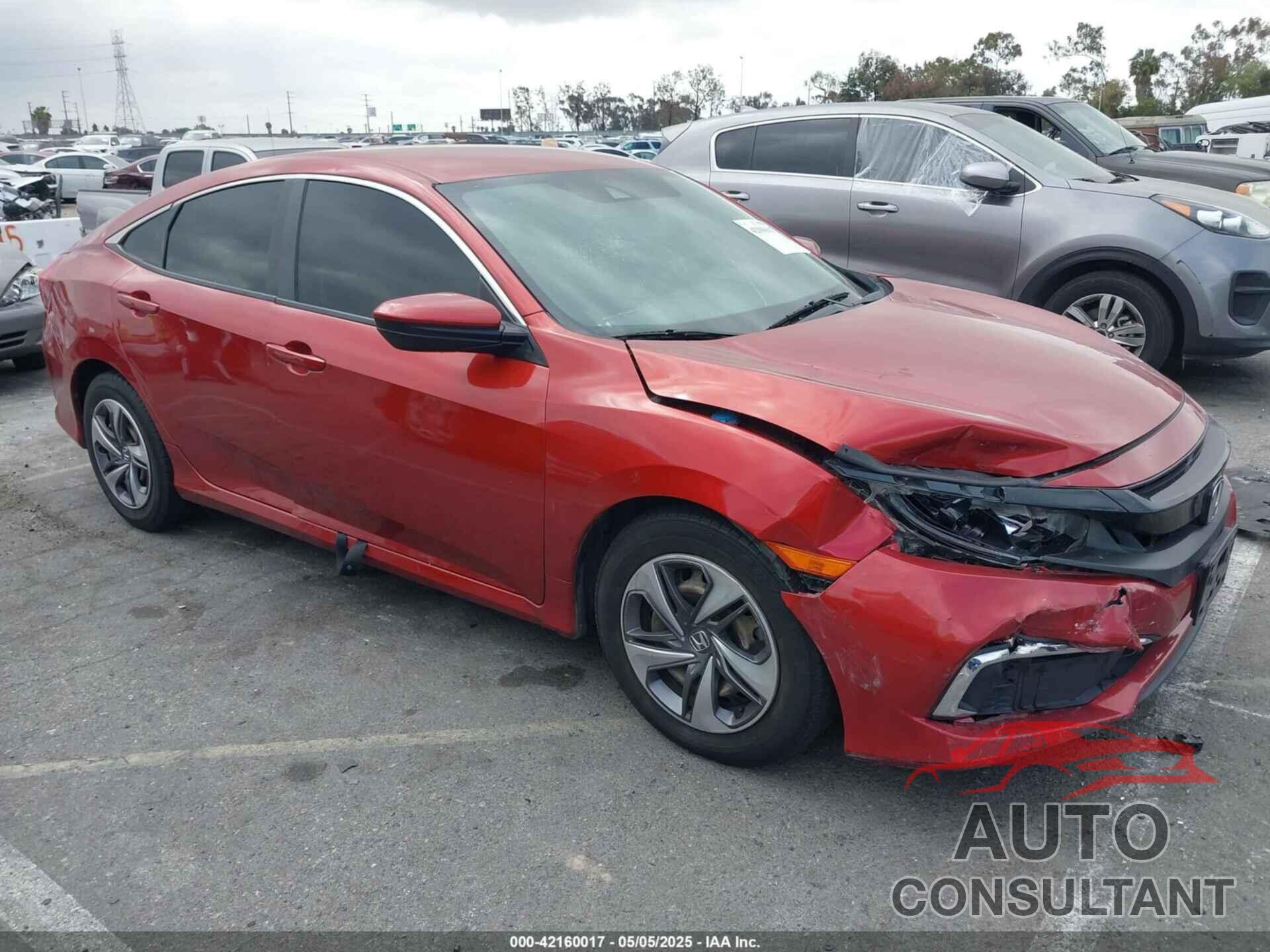 HONDA CIVIC 2019 - 2HGFC2F62KH559932