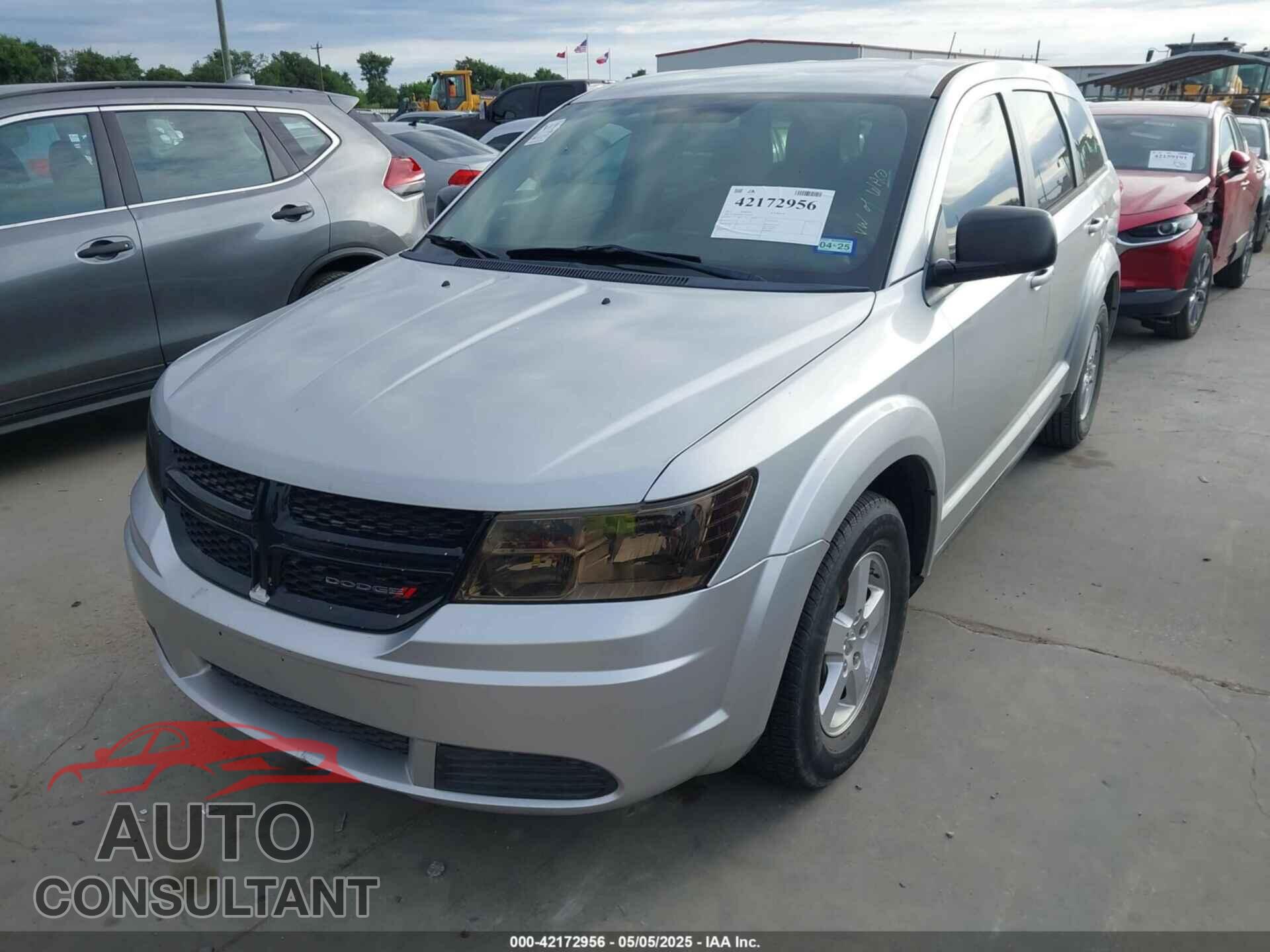 DODGE JOURNEY 2012 - 3C4PDCAB2CT142829