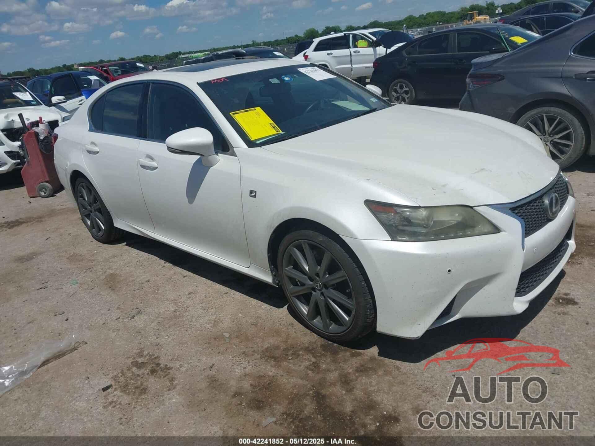 LEXUS GS 350 2013 - JTHBE1BL4D5016006