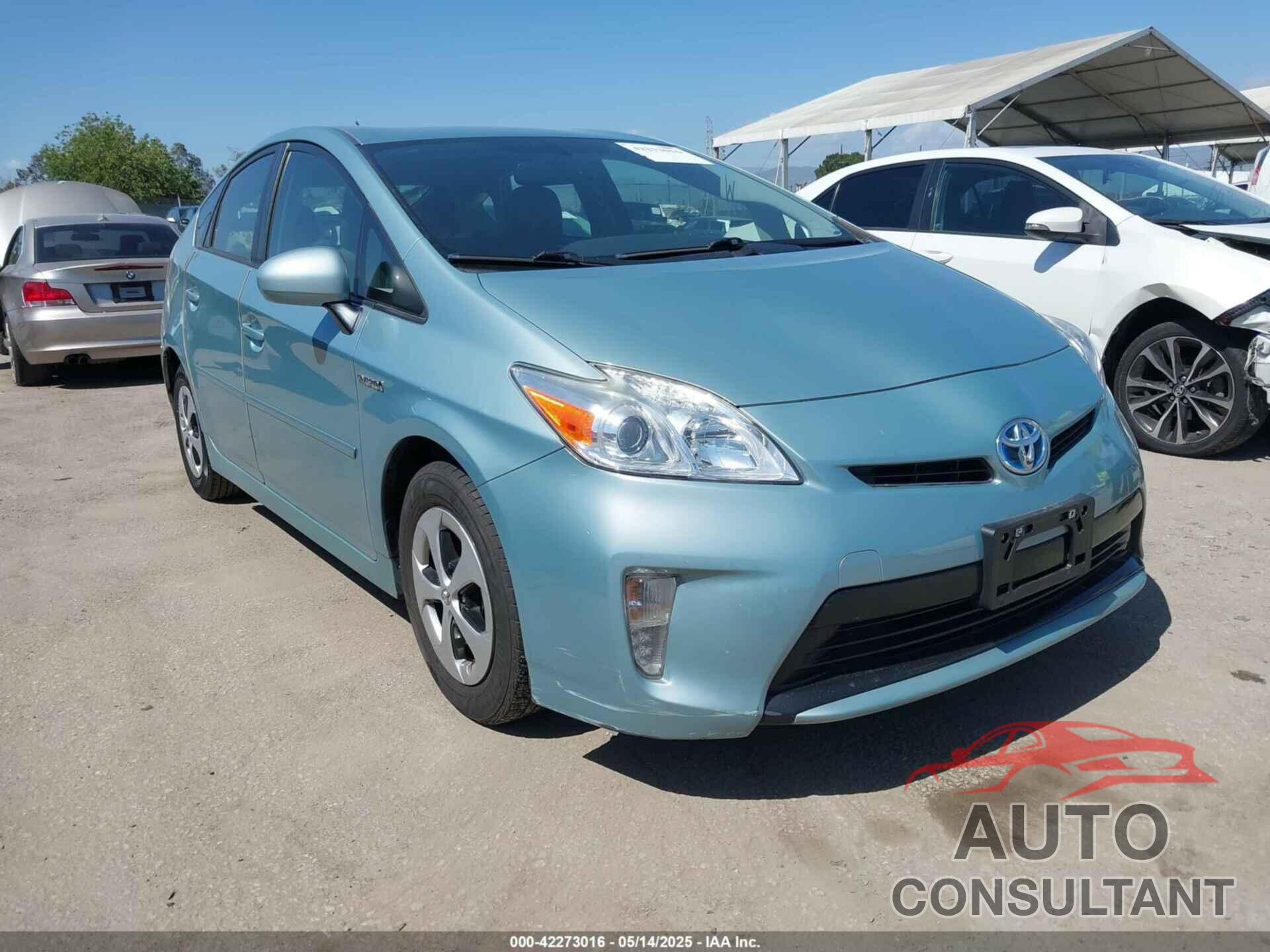 TOYOTA PRIUS 2014 - JTDKN3DU2E1841005