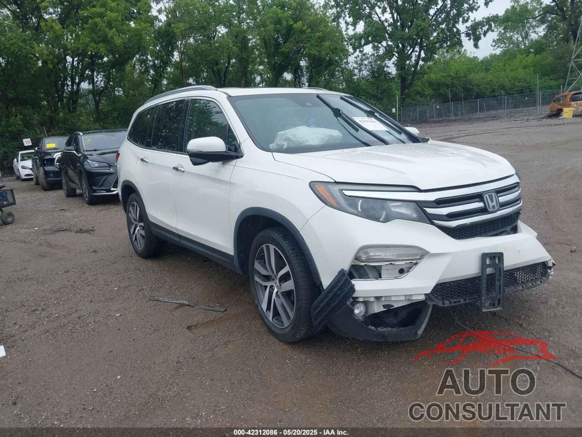 HONDA PILOT 2018 - 5FNYF6H91JB036788