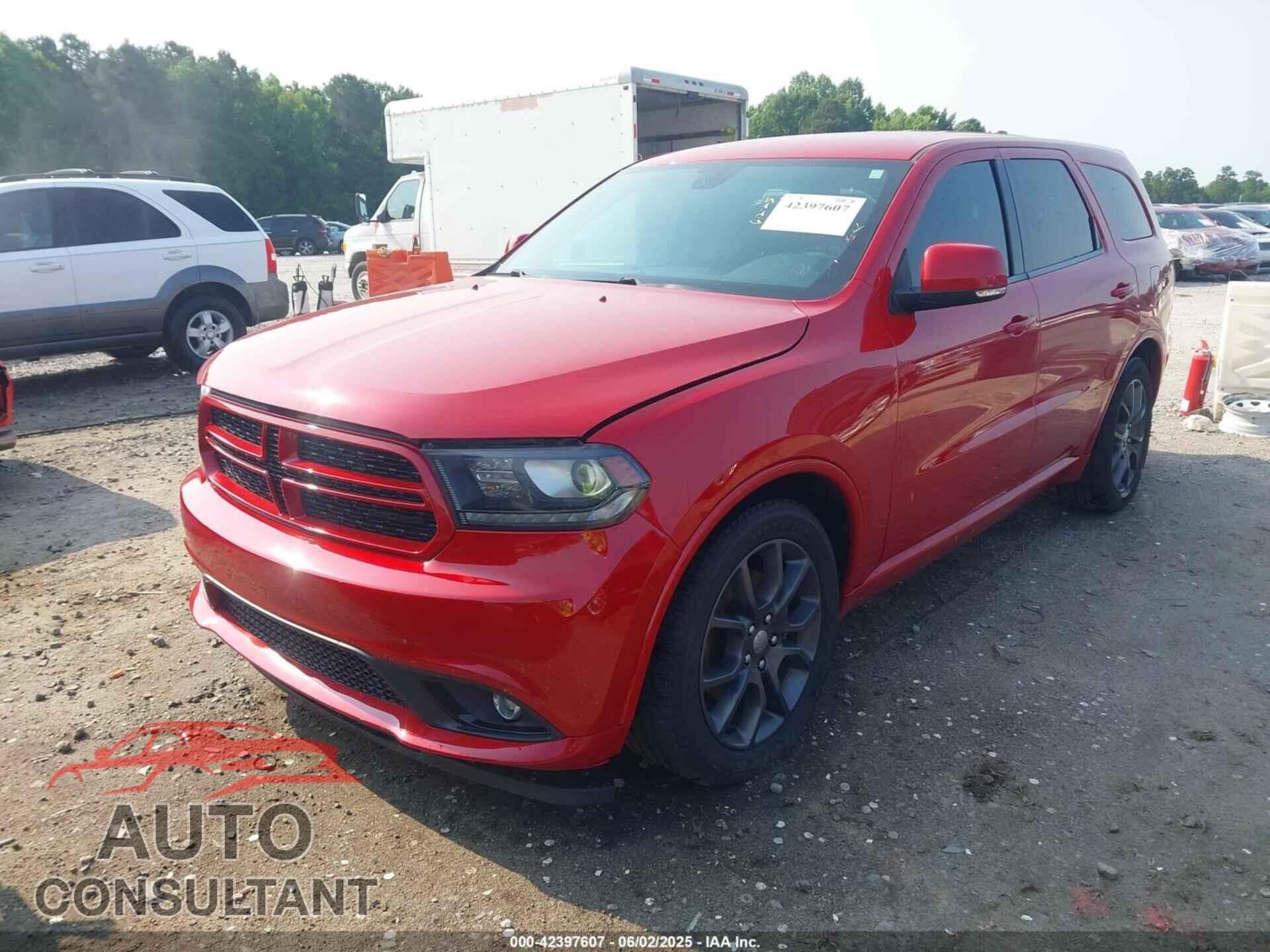 DODGE DURANGO 2016 - 1C4SDJCTXGC484809