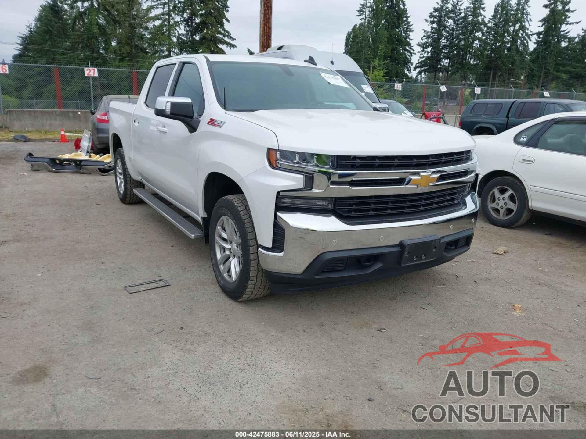 CHEVROLET SILVERADO 1500 2020 - 3GCUYDED9LG138214