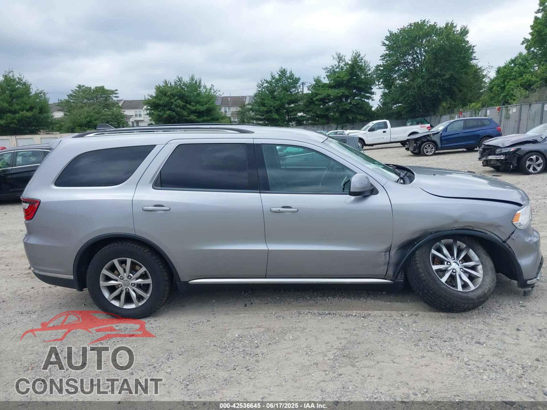 DODGE DURANGO 2017 - 1C4RDJAG5HC799457