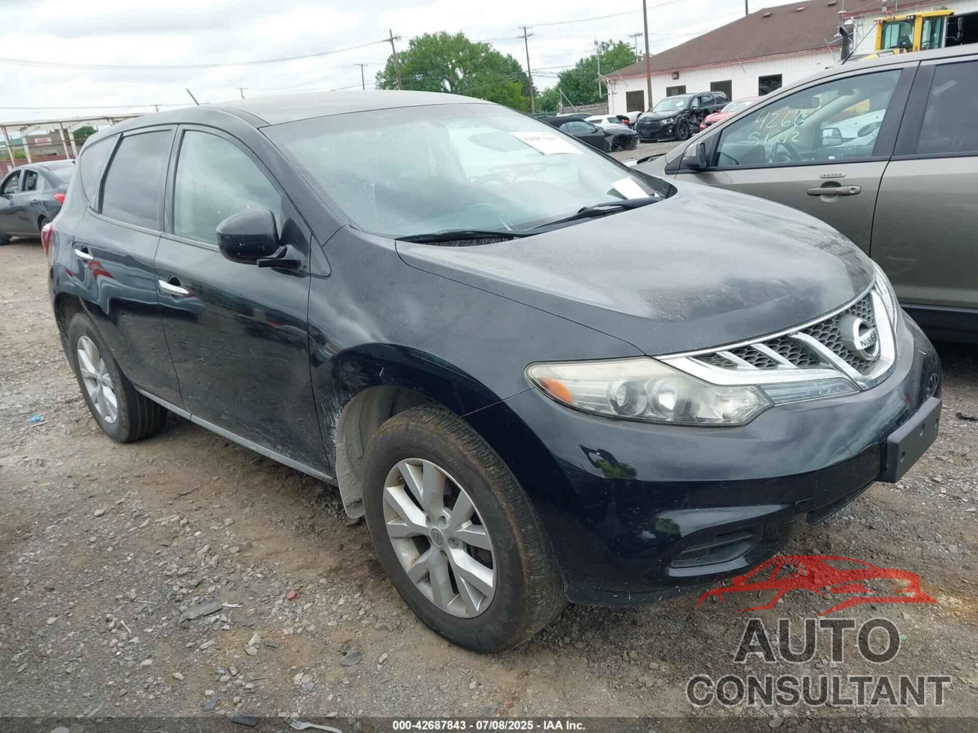 NISSAN MURANO 2011 - JN8AZ1MW2BW176969