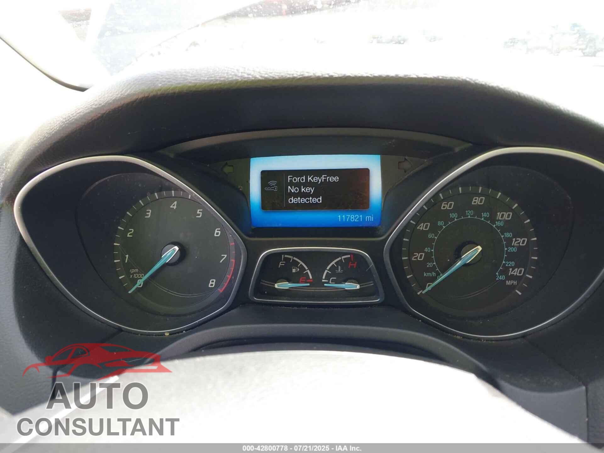 FORD FOCUS 2013 - 1FADP3N27DL180743