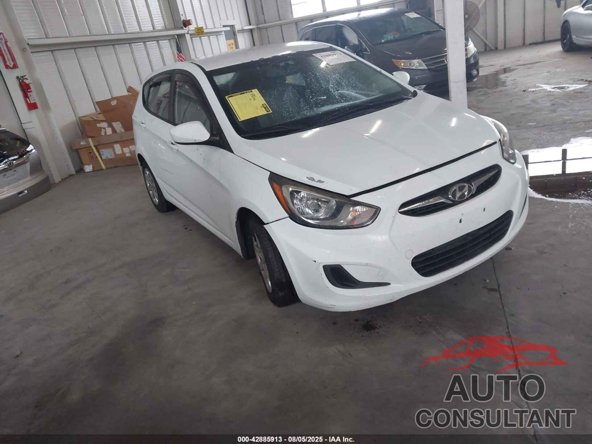 HYUNDAI ACCENT 2013 - KMHCT5AE5DU081826