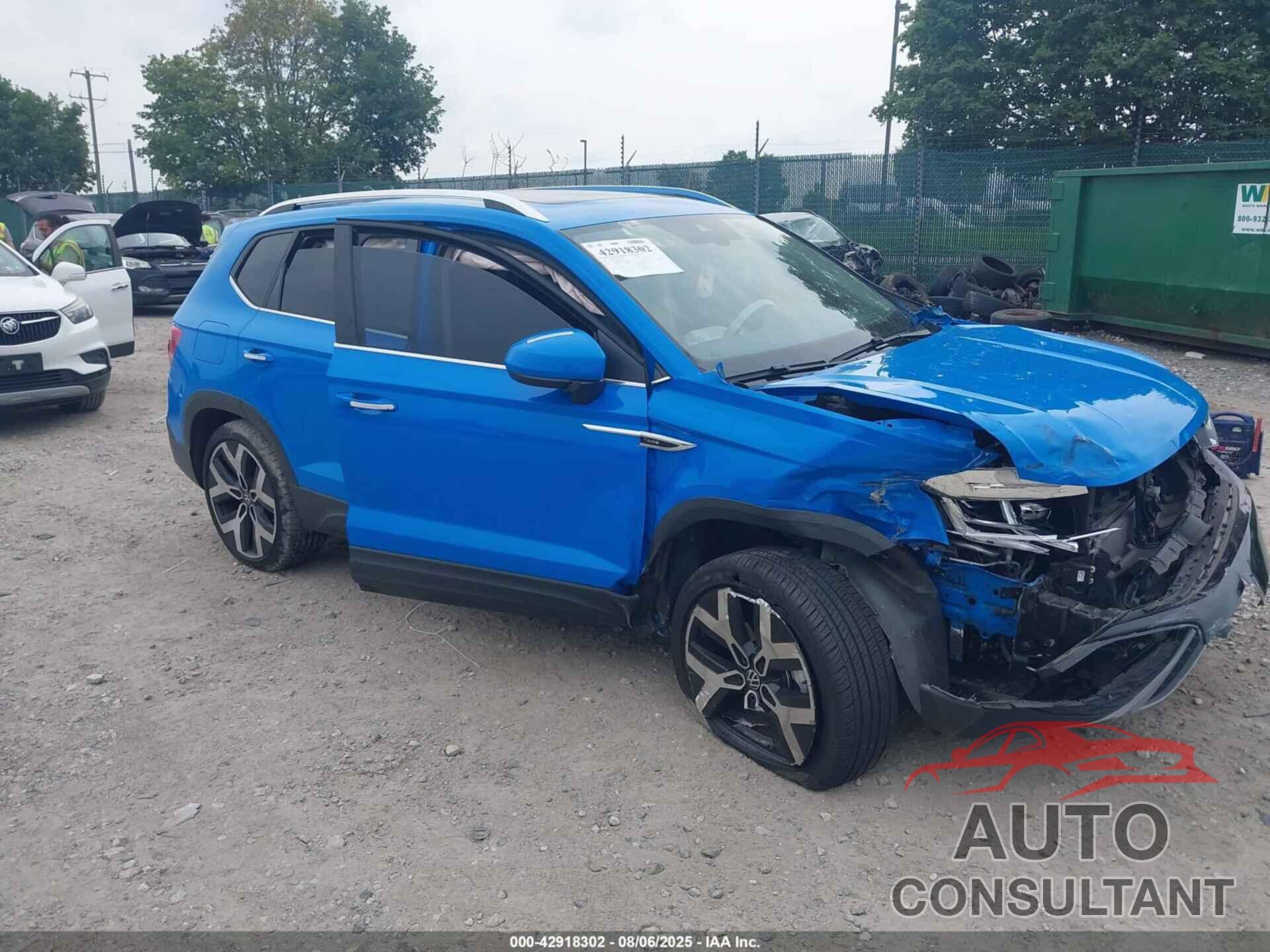 VOLKSWAGEN TAOS 2022 - 3VV2X7B21NM037771