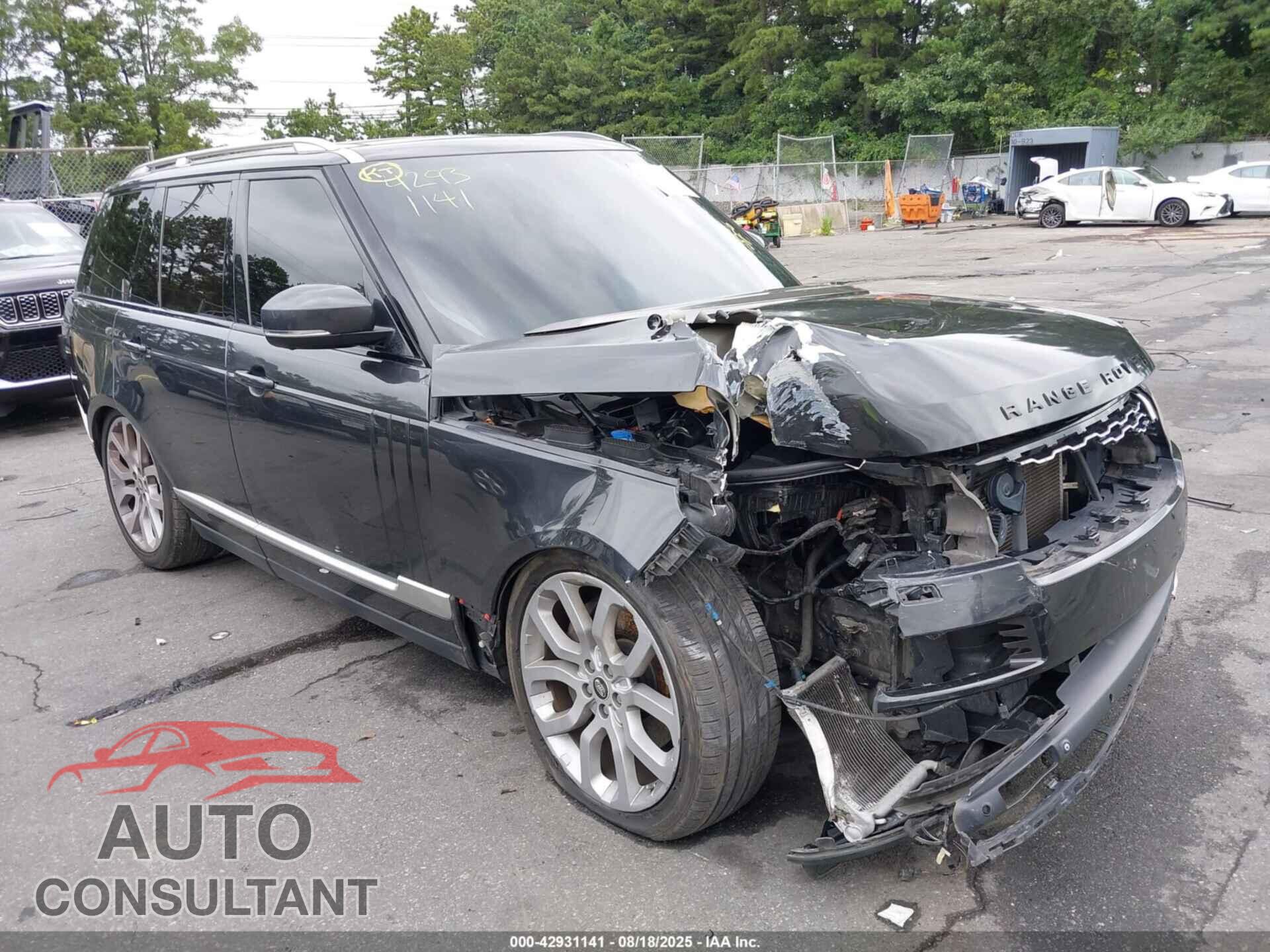 LAND ROVER RANGE ROVER 2015 - SALGS2TF2FA213127
