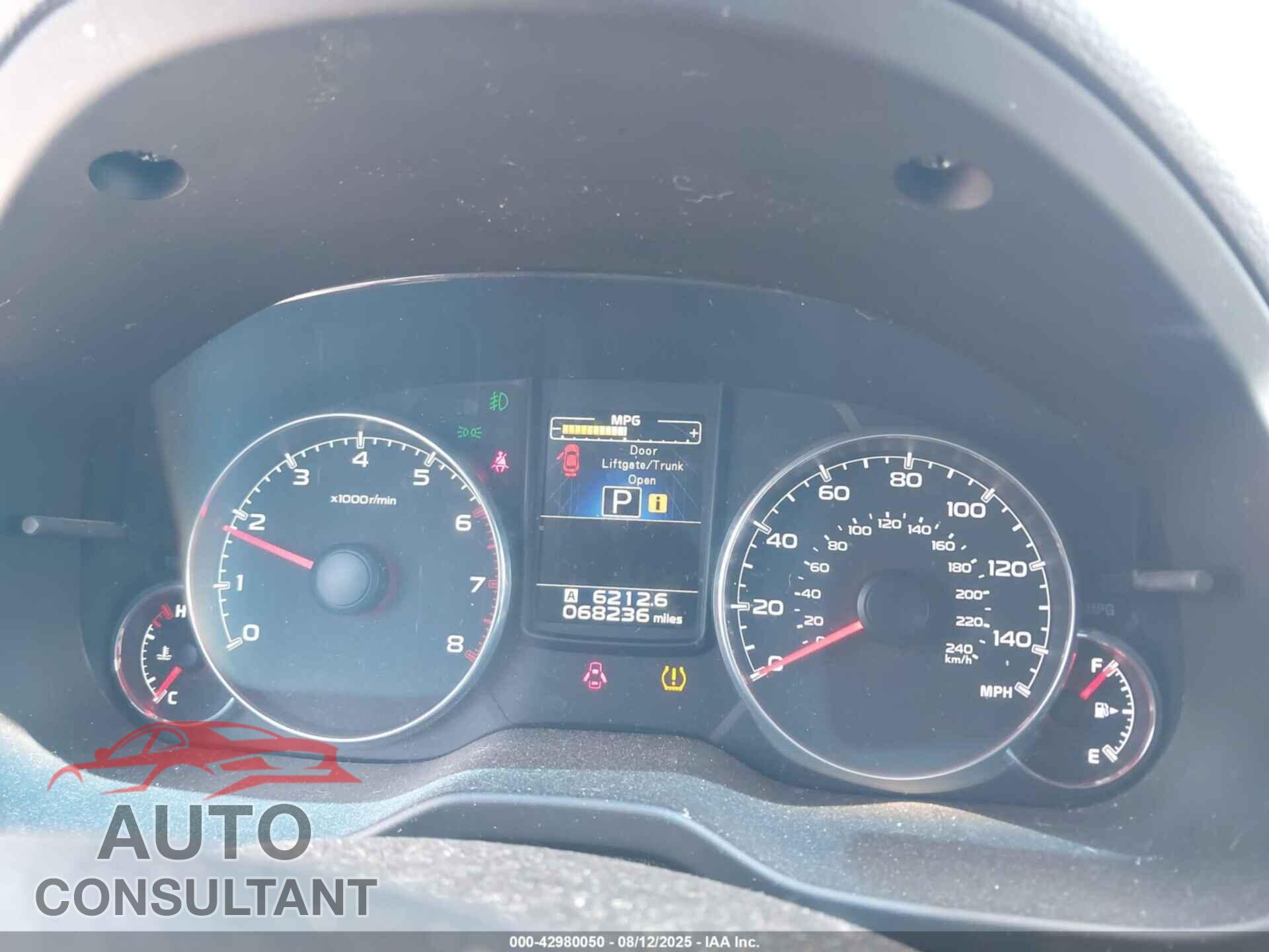 SUBARU OUTBACK 2013 - 4S4BRBKC5D3223426