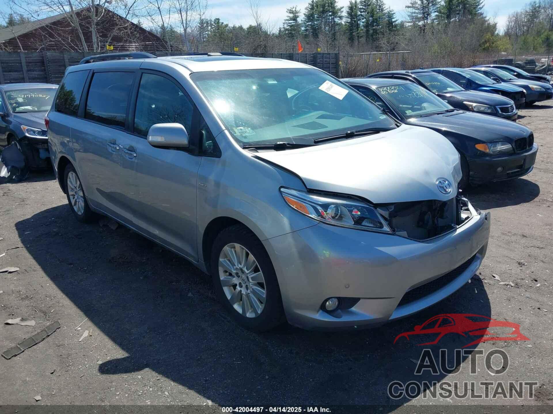 TOYOTA SIENNA 2016 - 5TDDK3DCXGS137651