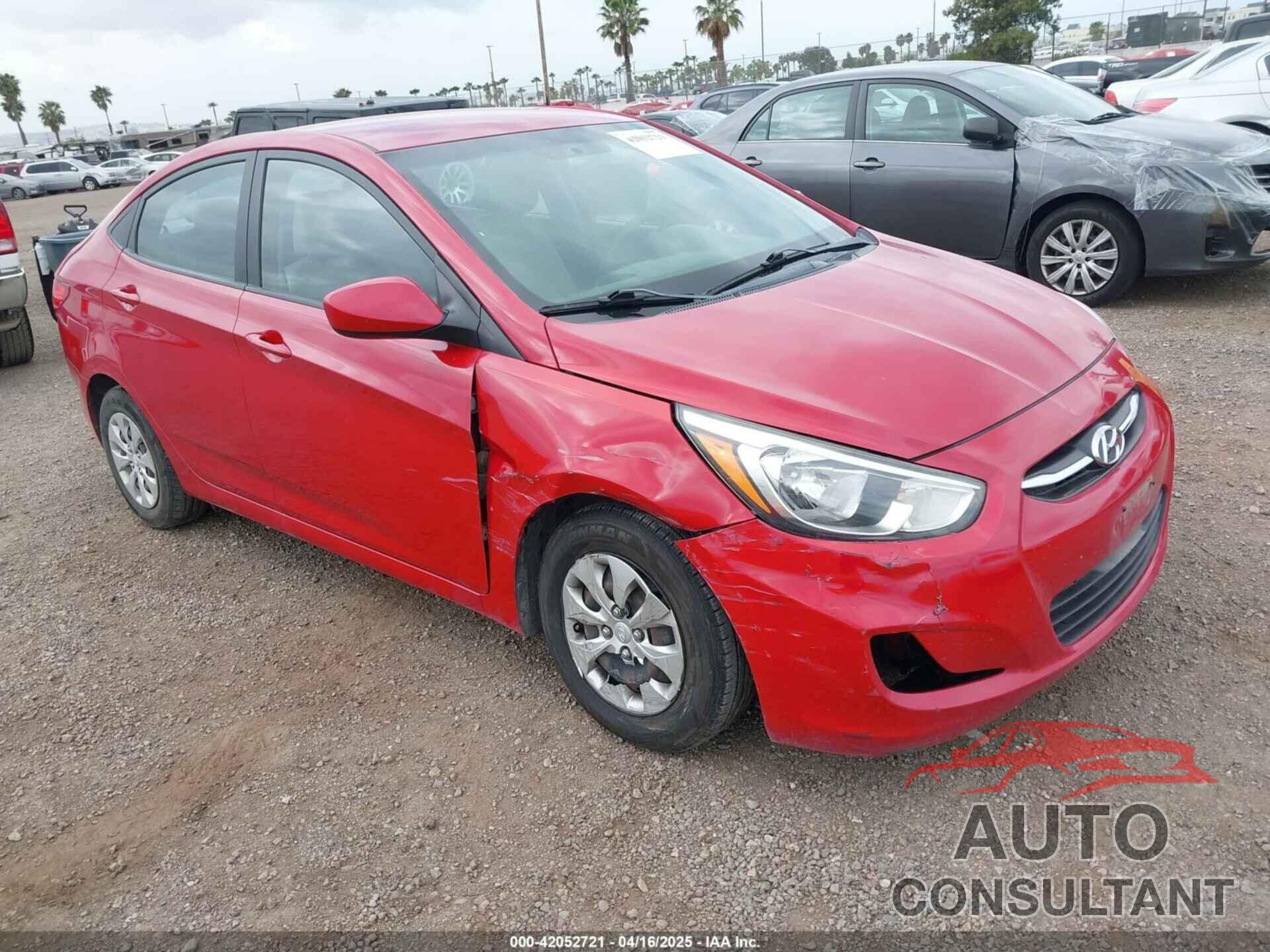 HYUNDAI ACCENT 2015 - KMHCT4AE6FU848256