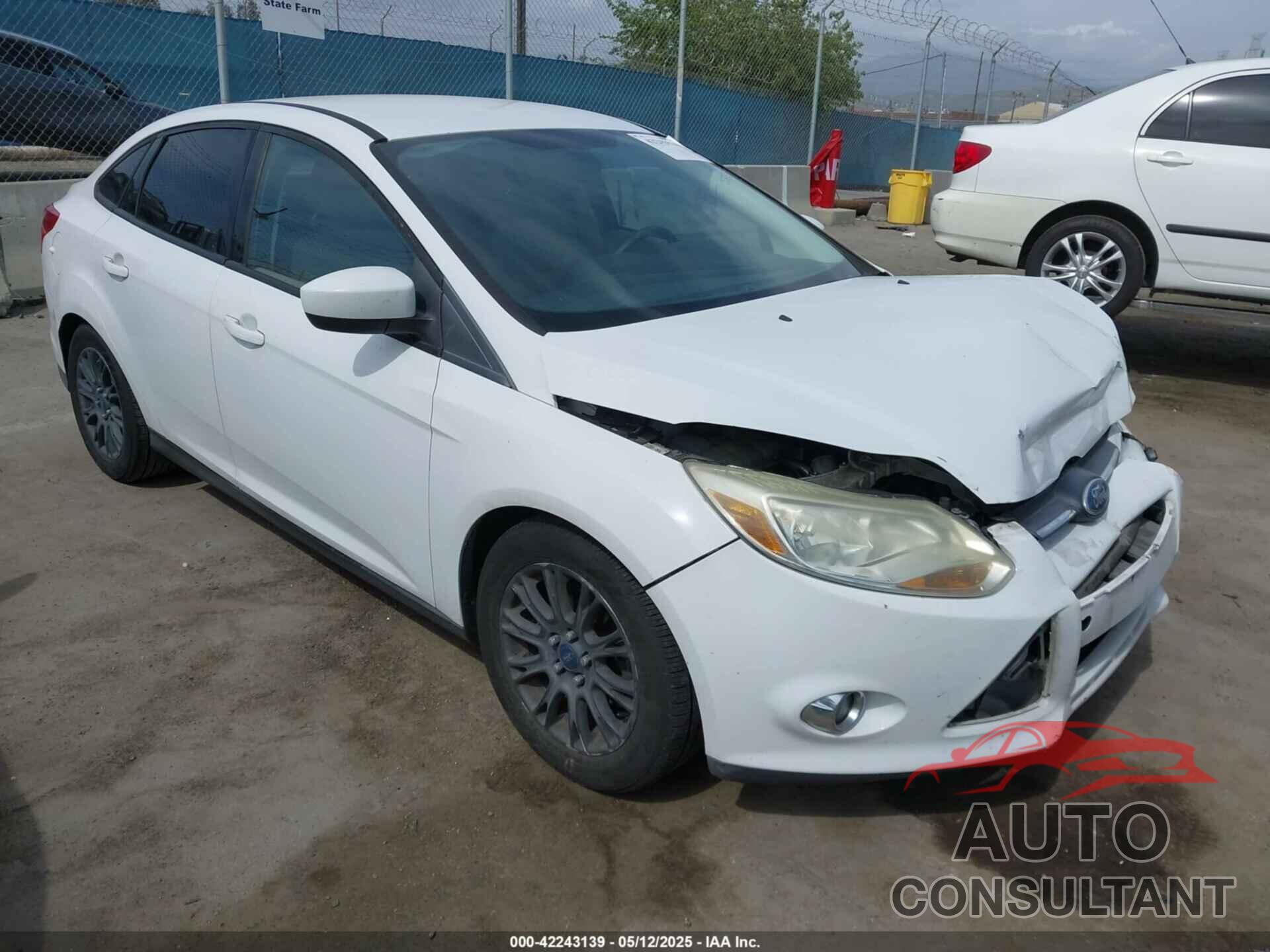 FORD FOCUS 2012 - 1FAHP3F2XCL121264