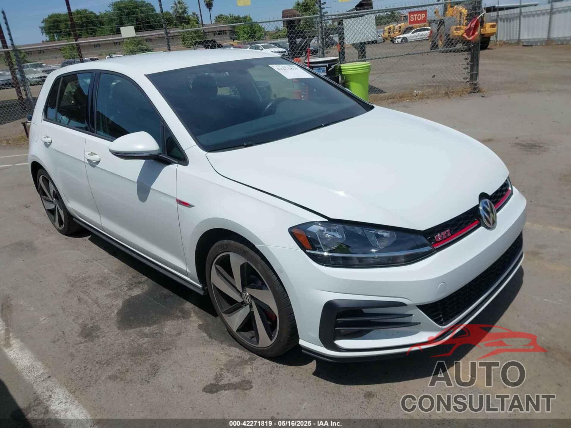 VOLKSWAGEN GOLF GTI 2020 - 3VW5T7AU6LM016466