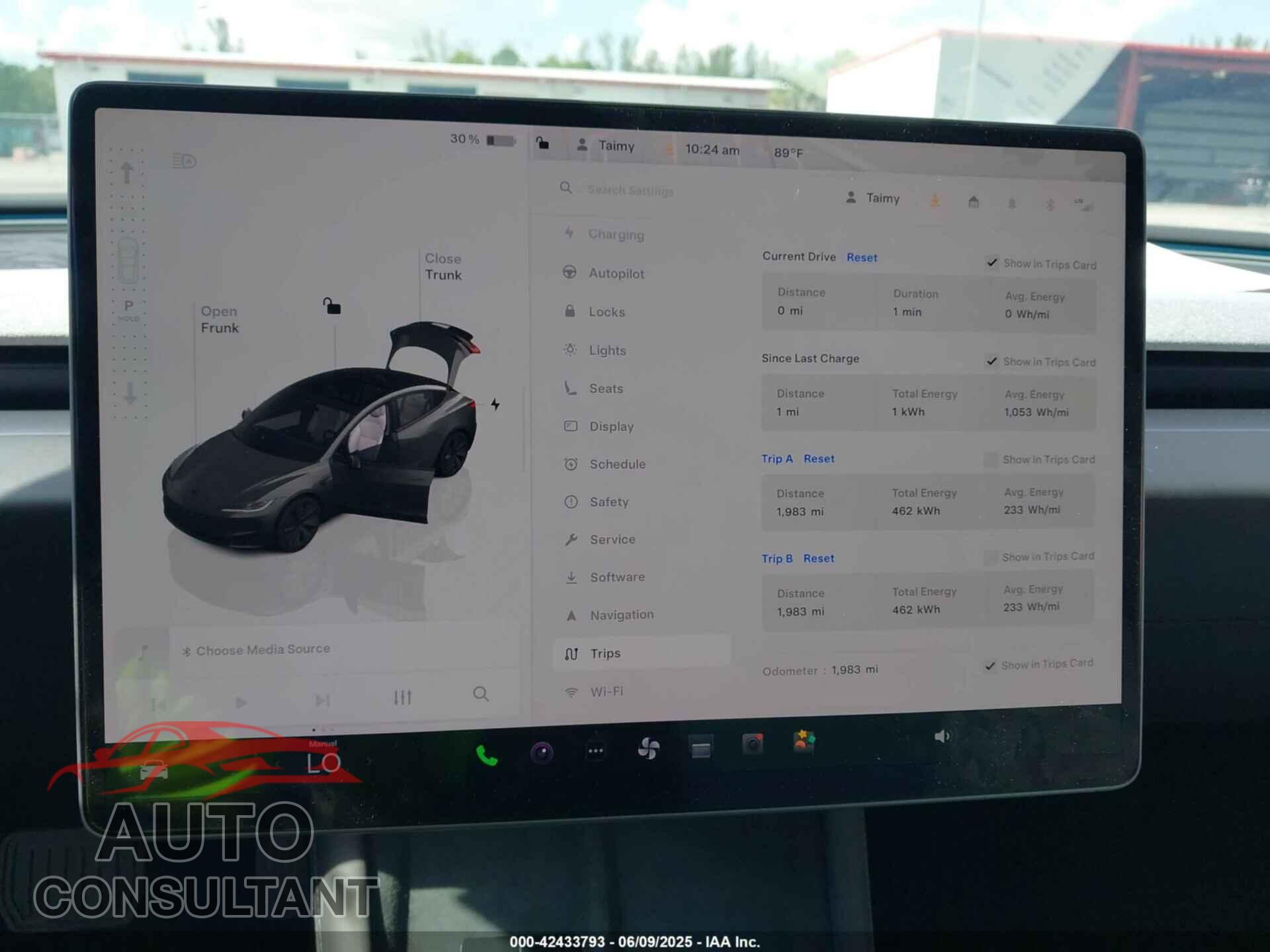 TESLA MODEL 3 2025 - 5YJ3E1EA7SF940208