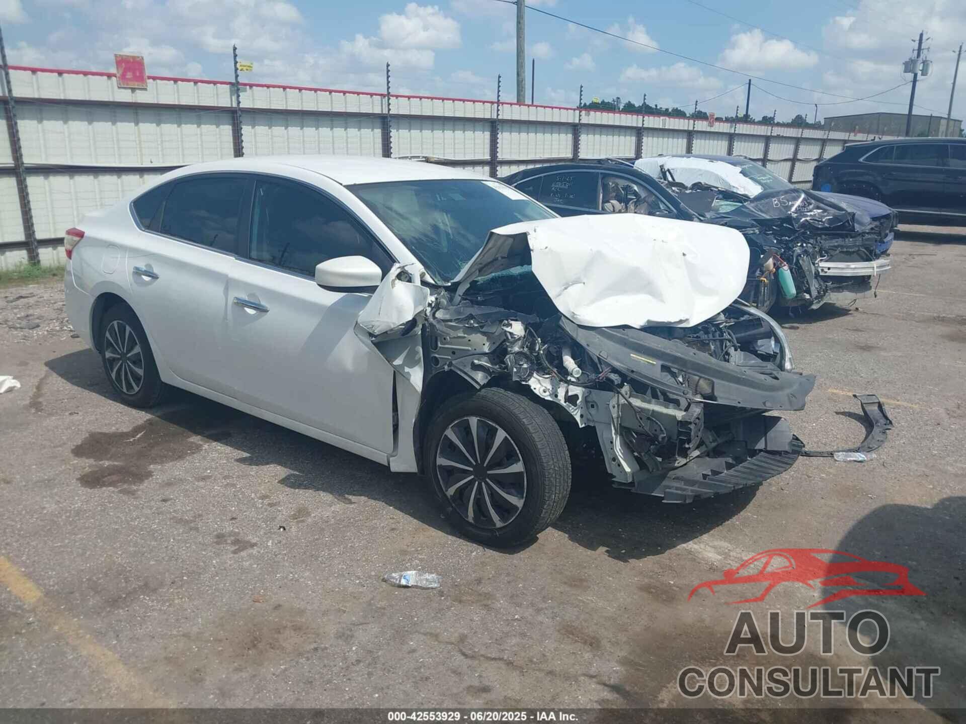 NISSAN SENTRA 2014 - 3N1AB7AP6EY327795
