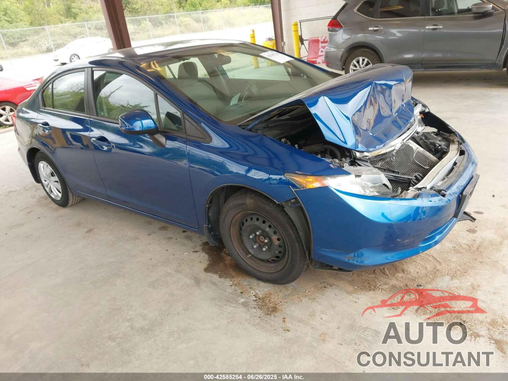 HONDA CIVIC 2012 - 19XFB2F57CE368433