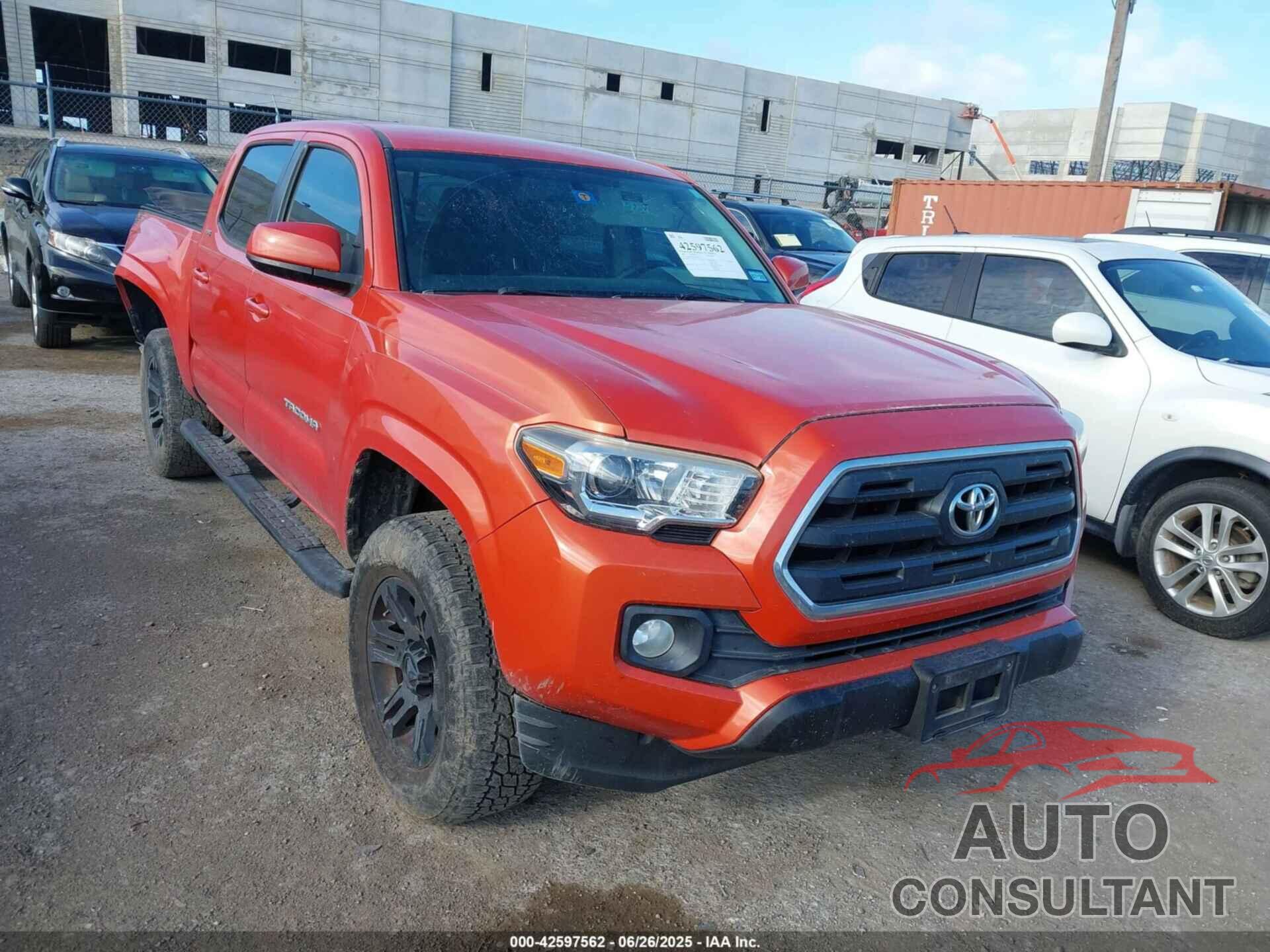 TOYOTA TACOMA 2016 - 3TMAZ5CN1GM014494