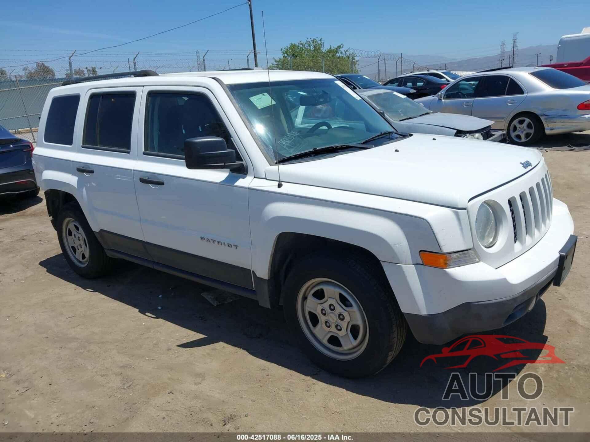 JEEP PATRIOT 2016 - 1C4NJPBA0GD629066