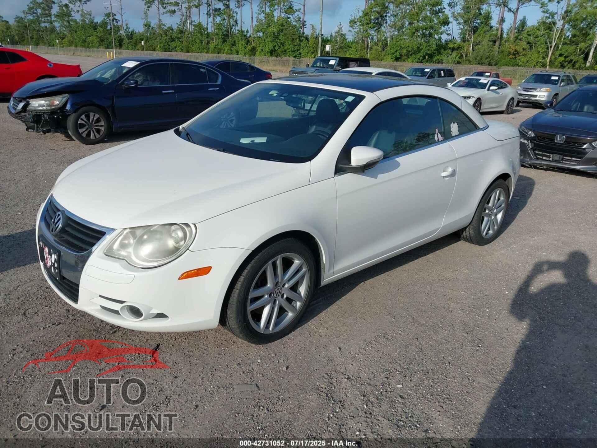 VOLKSWAGEN EOS 2009 - WVWFA71FX9V016130