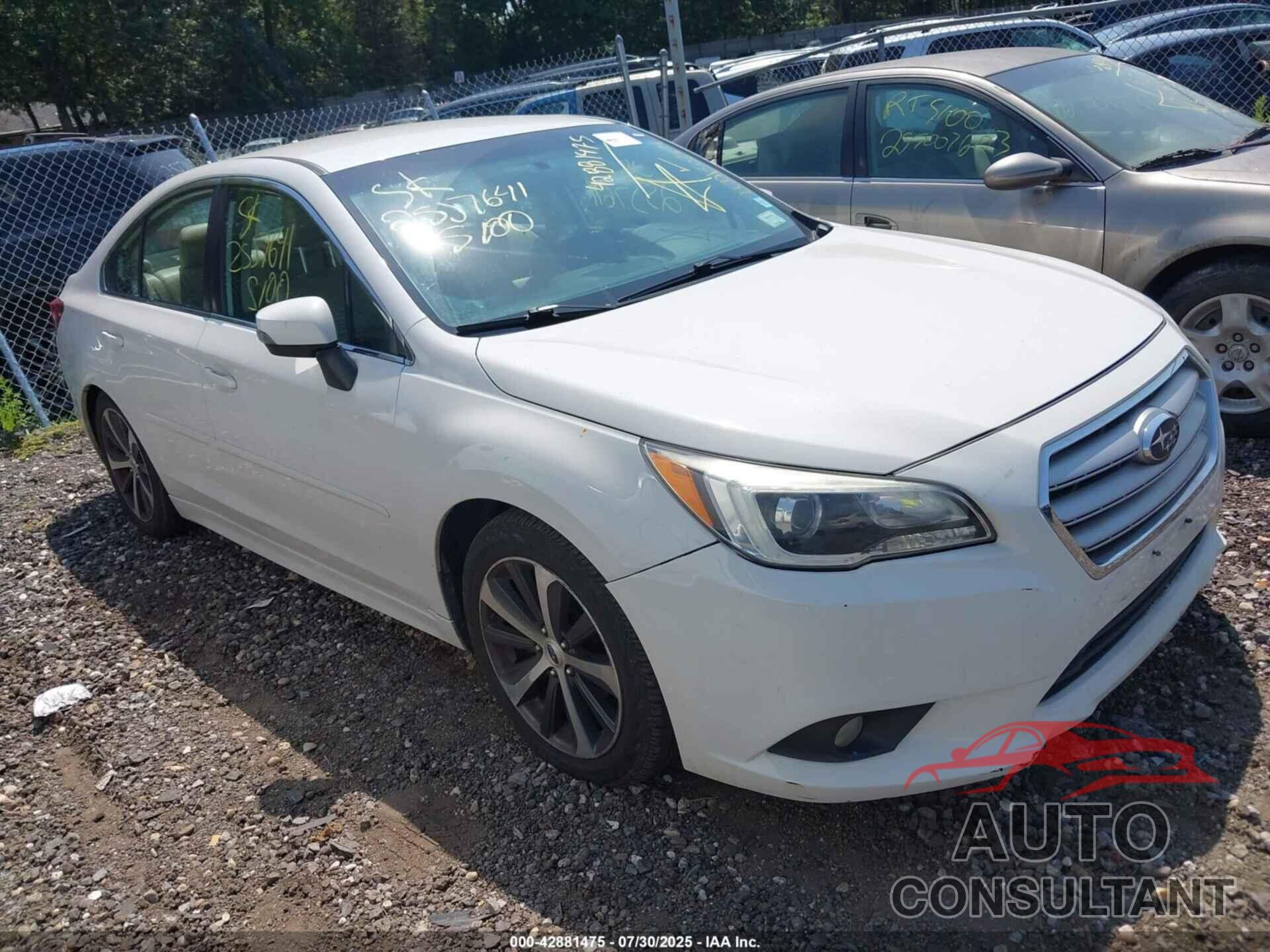 SUBARU LEGACY 2015 - 4S3BNBJ64F3046351