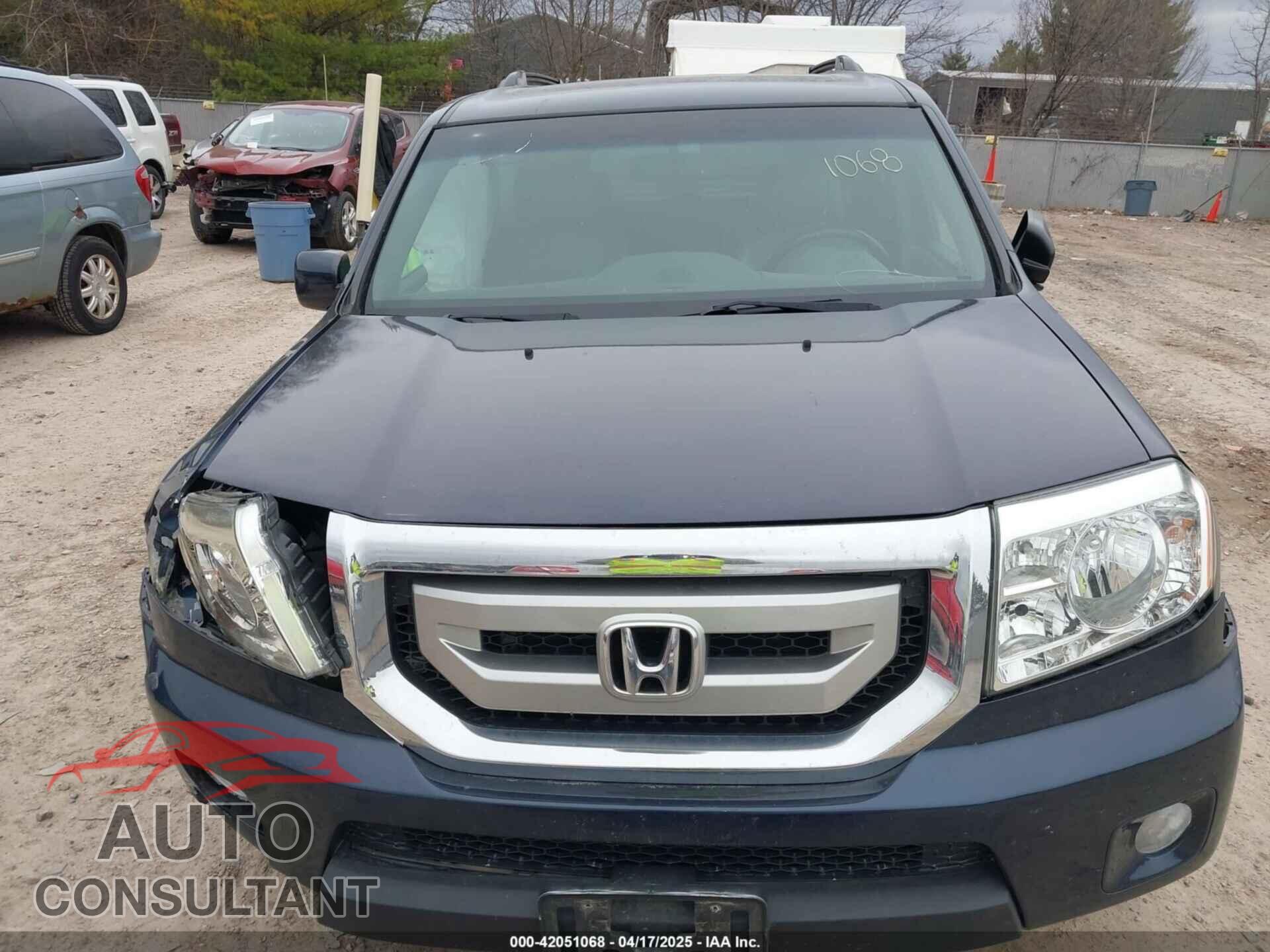 HONDA PILOT 2011 - 5FNYF4H73BB049613