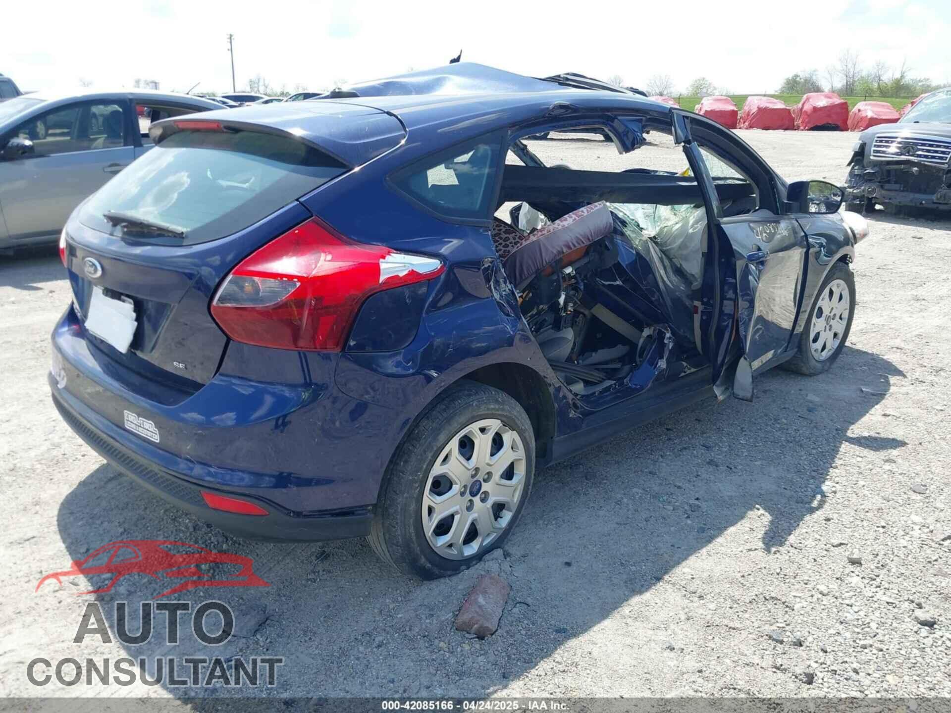 FORD FOCUS 2012 - 1FAHP3K25CL125714