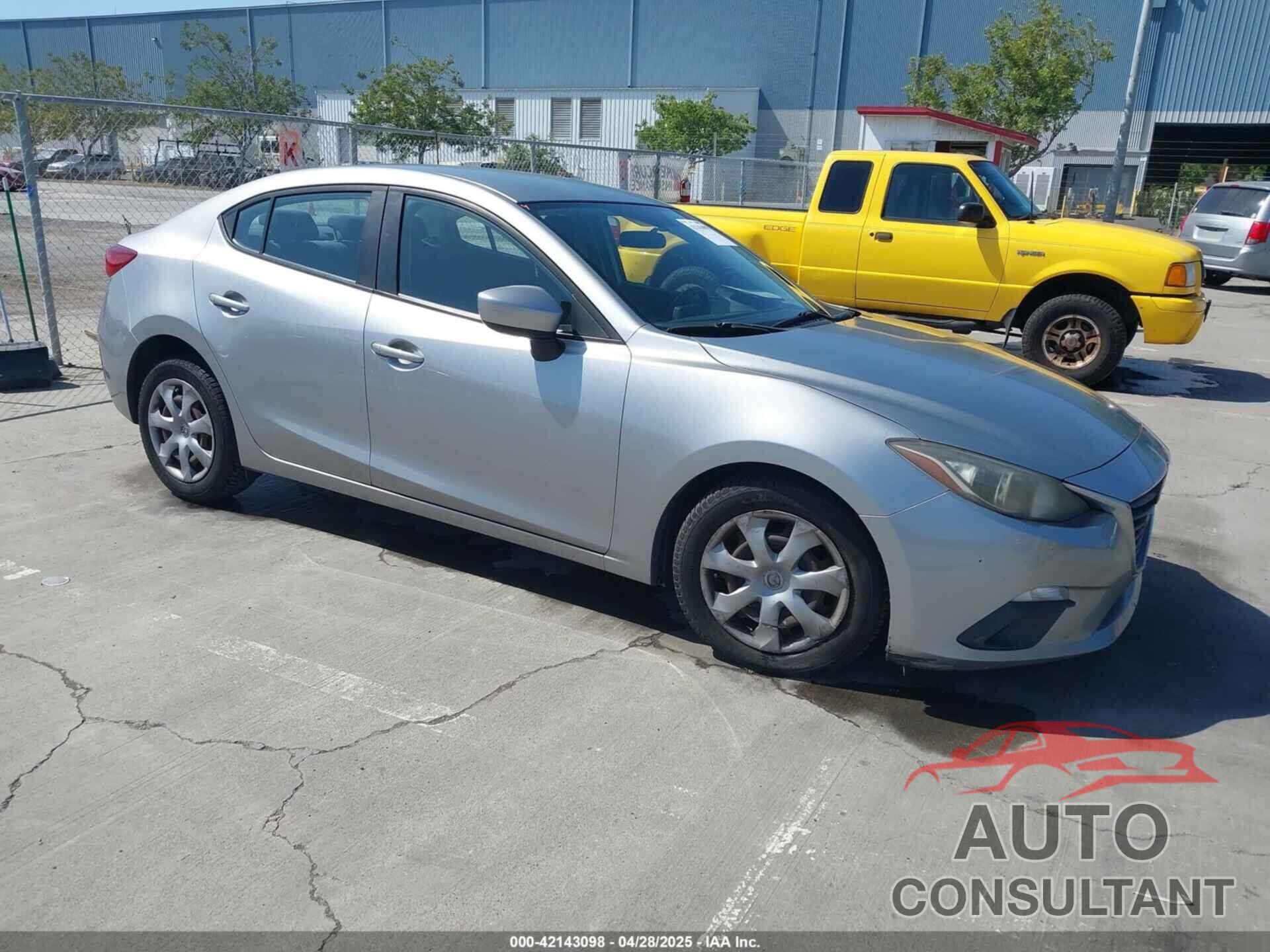 MAZDA MAZDA3 2014 - JM1BM1U79E1176265