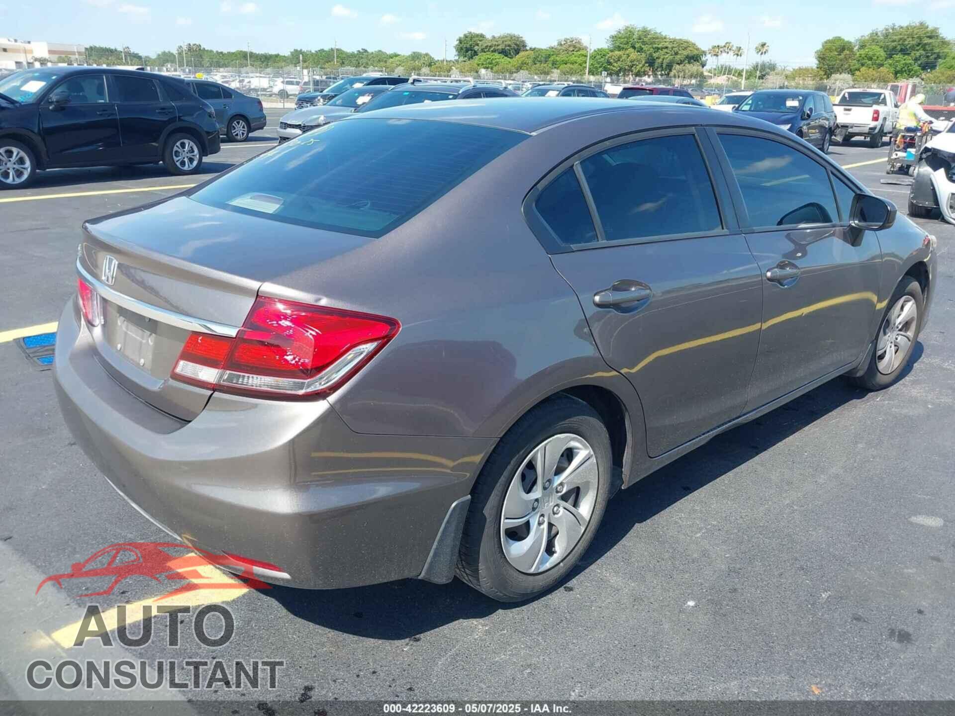 HONDA CIVIC 2014 - 19XFB2F51EE013227