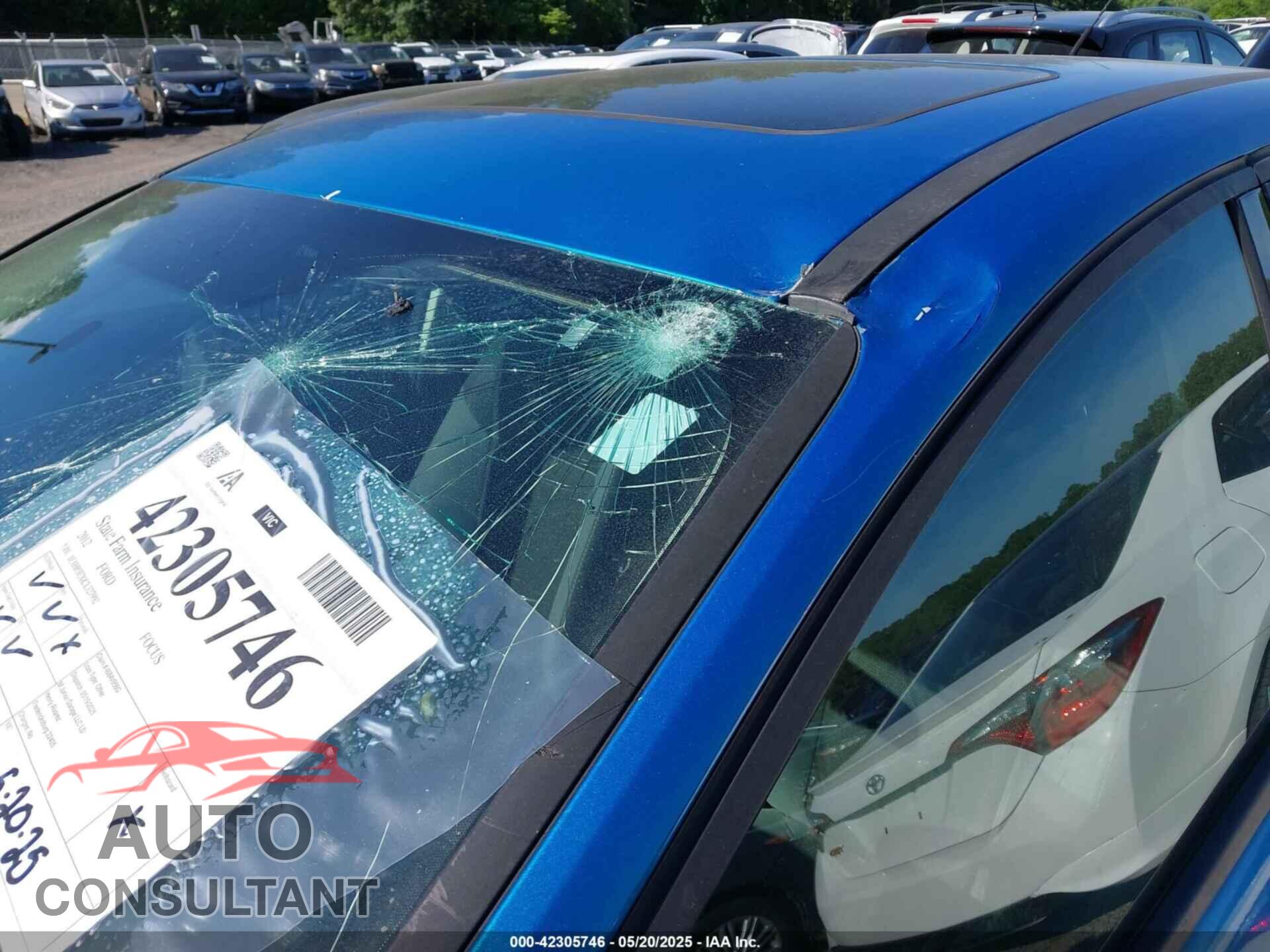 FORD FOCUS 2012 - 1FAHP3F2XCL327992