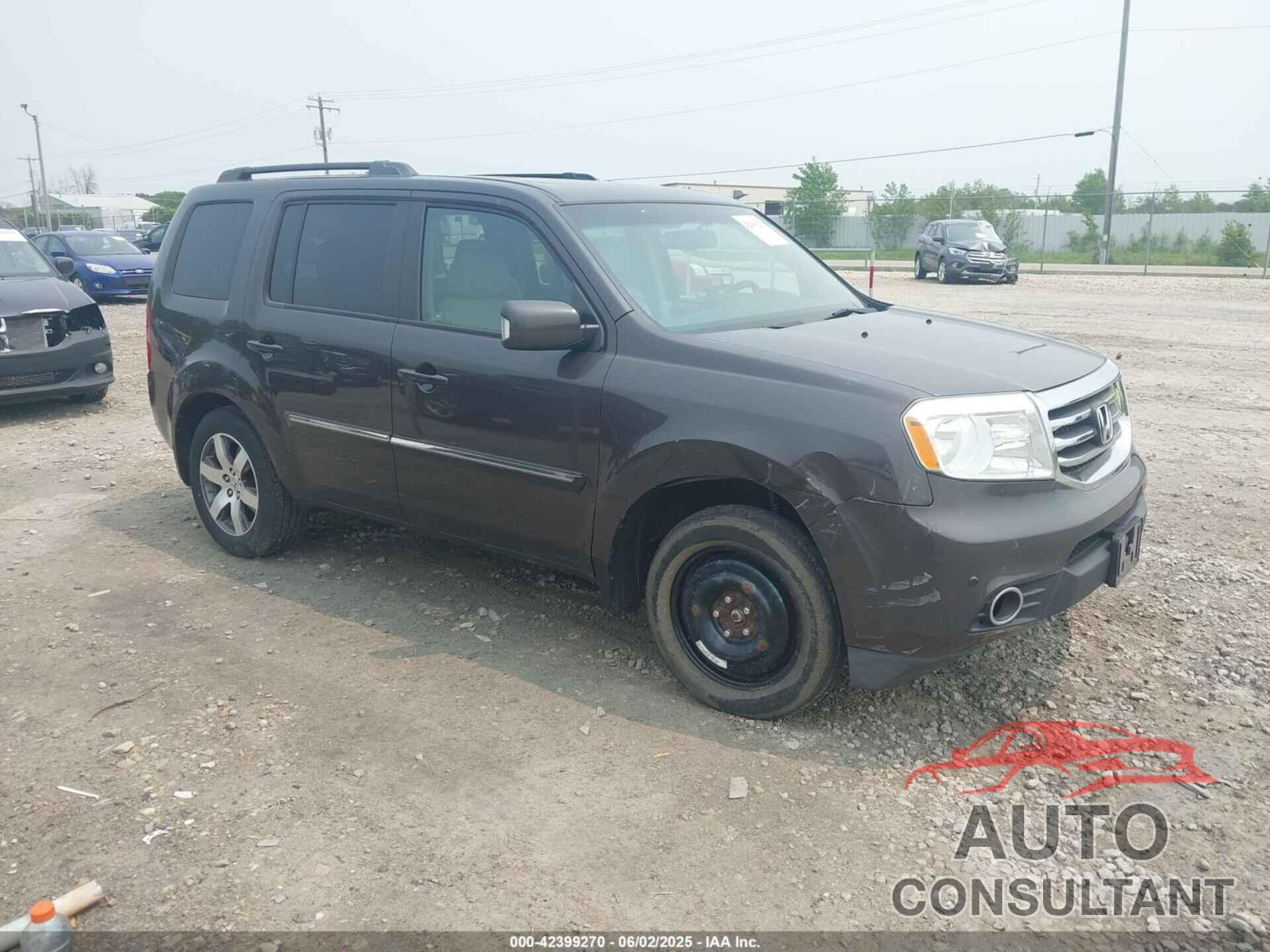 HONDA PILOT 2012 - 5FNYF4H92CB077051