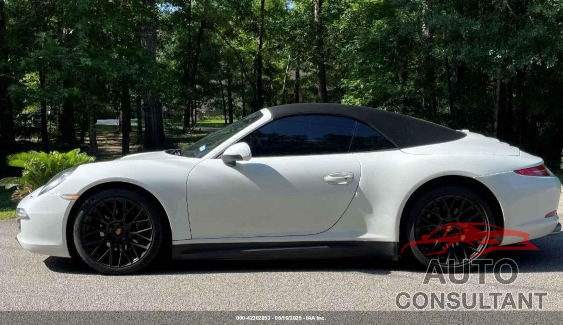 PORSCHE 911 2014 - WP0CA2A92ES140453