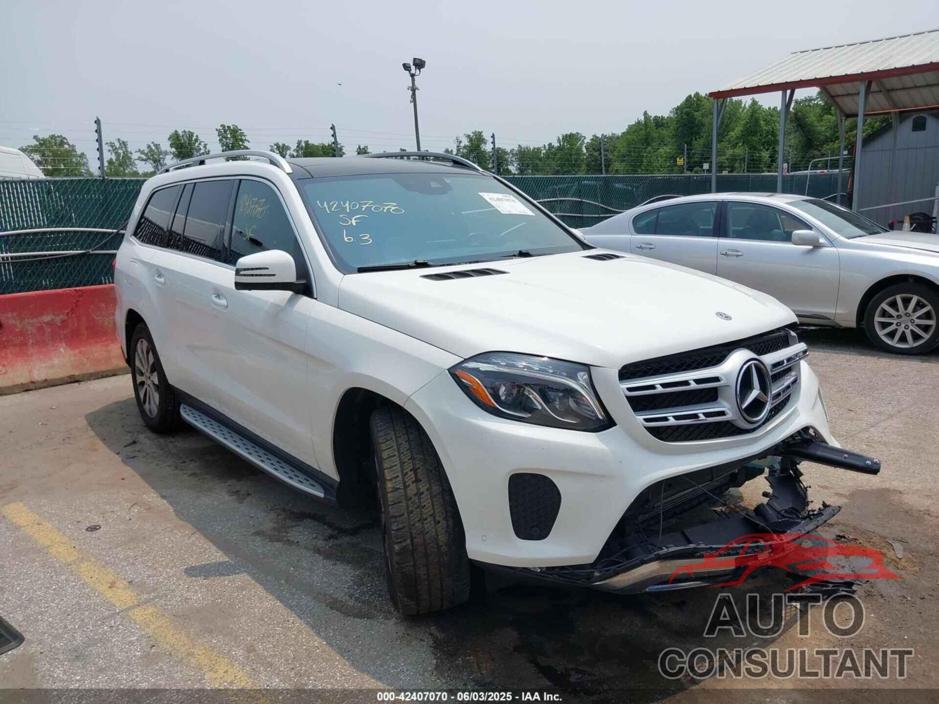 MERCEDES-BENZ GLS 450 2018 - 4JGDF6EE5JB136035