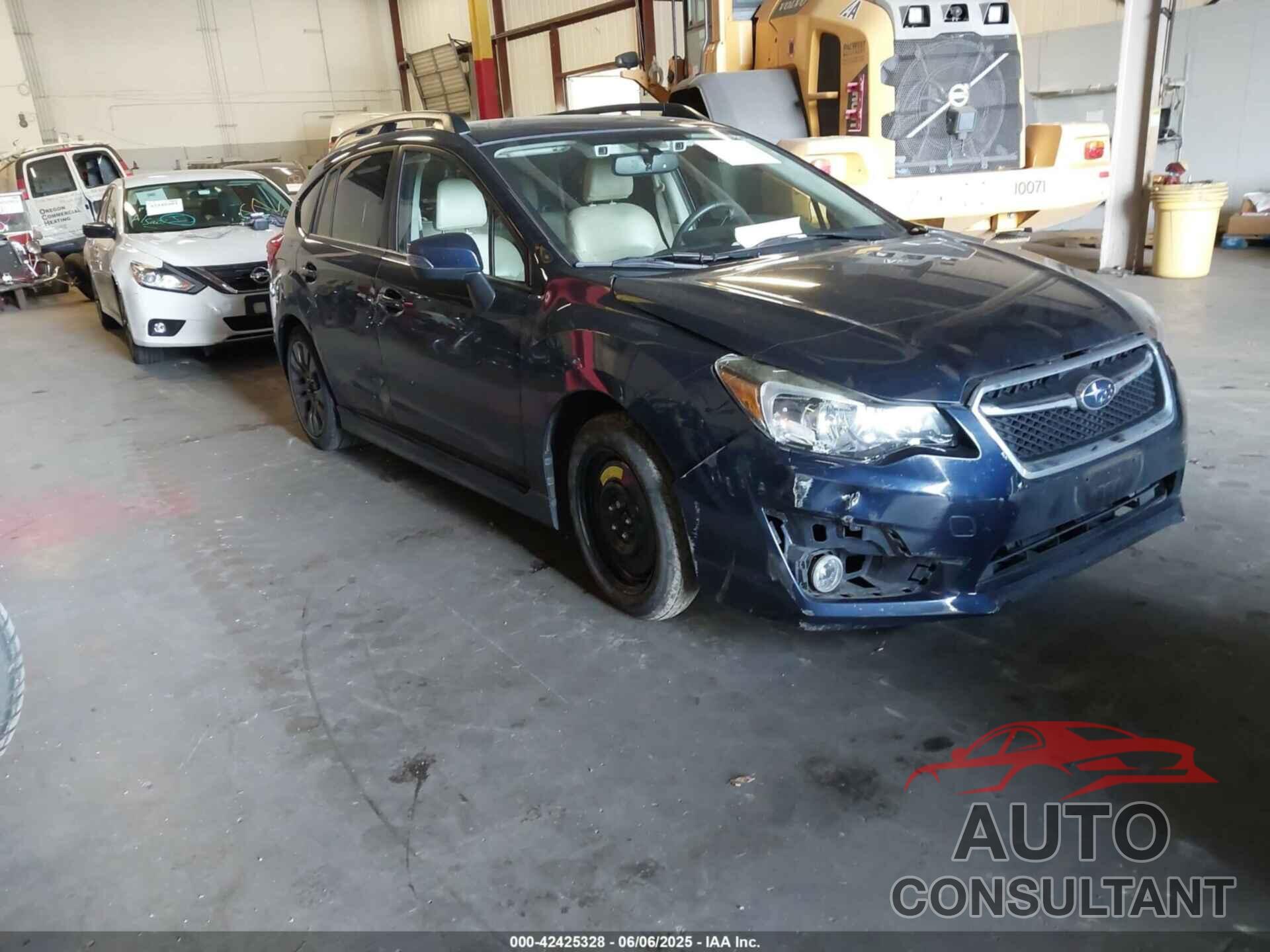 SUBARU IMPREZA 2015 - JF1GPAY60FH281886