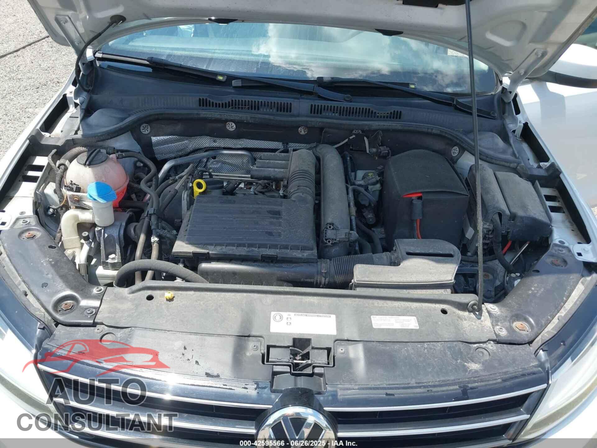 VOLKSWAGEN JETTA 2017 - 3VW2B7AJ8HM242804