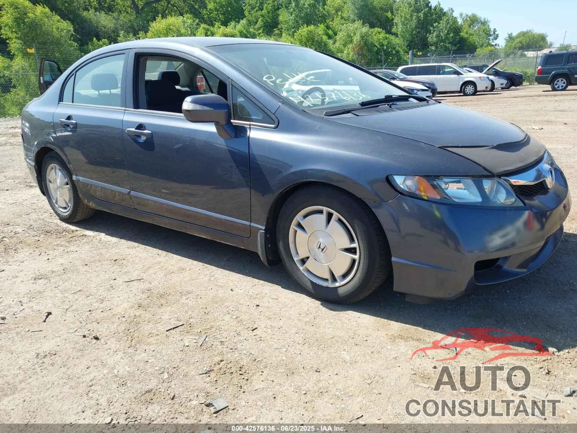 HONDA CIVIC HYBRID 2010 - JHMFA3F27AS000633