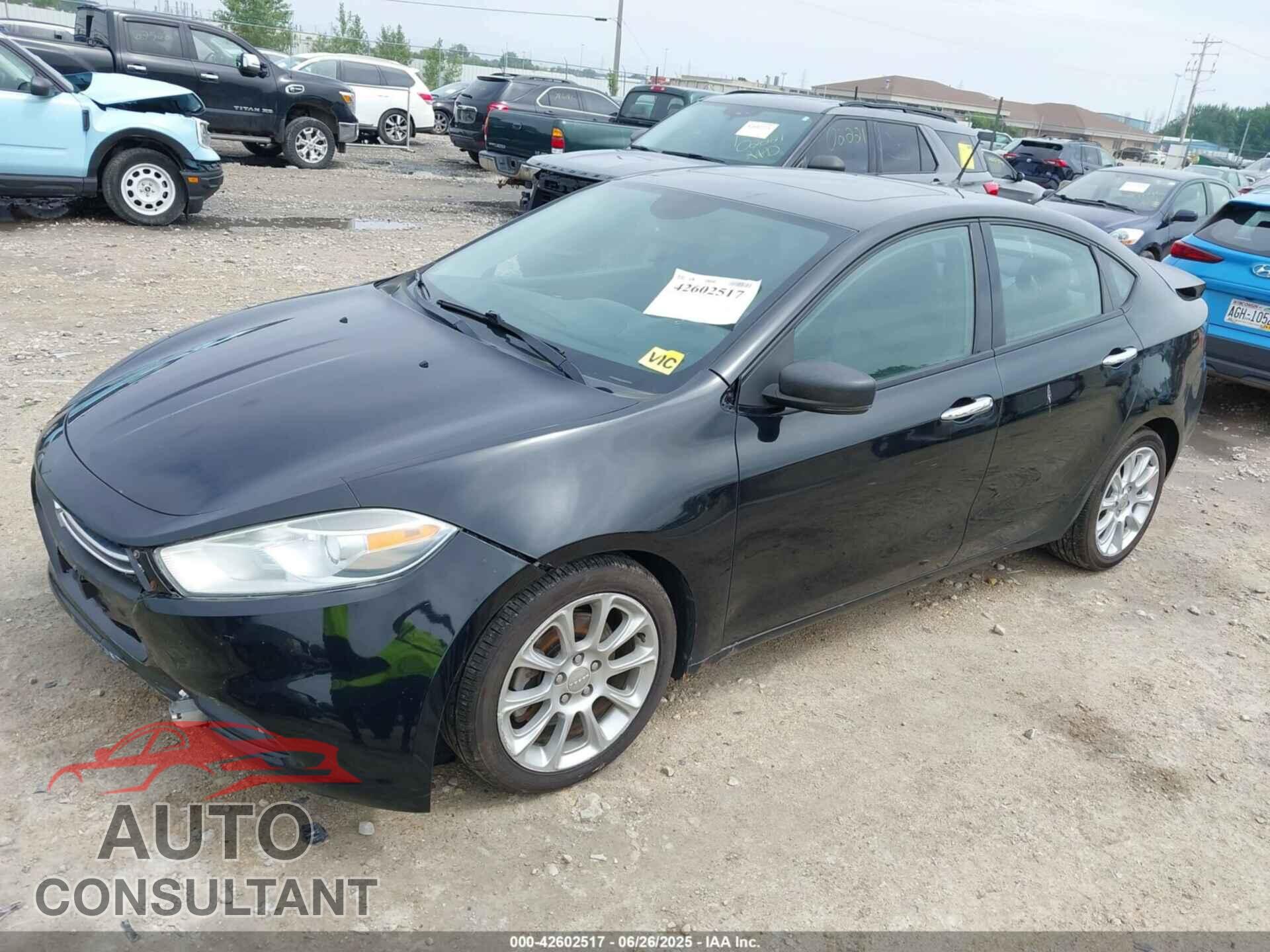 DODGE DART 2014 - 1C3CDFCB3ED693331