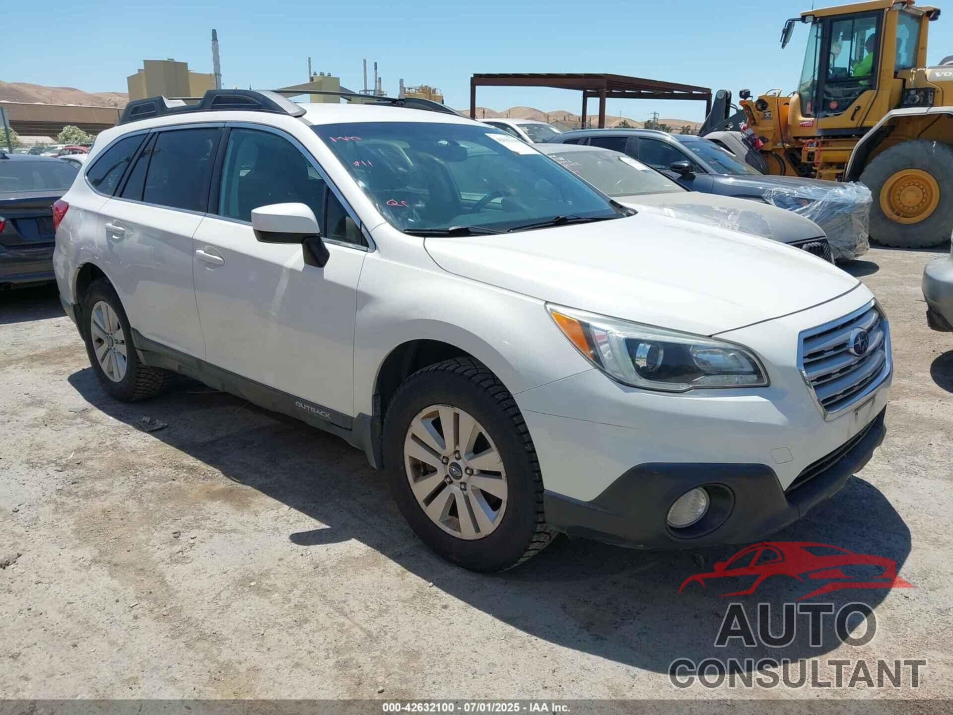 SUBARU OUTBACK 2015 - 4S4BSACC4F3212224