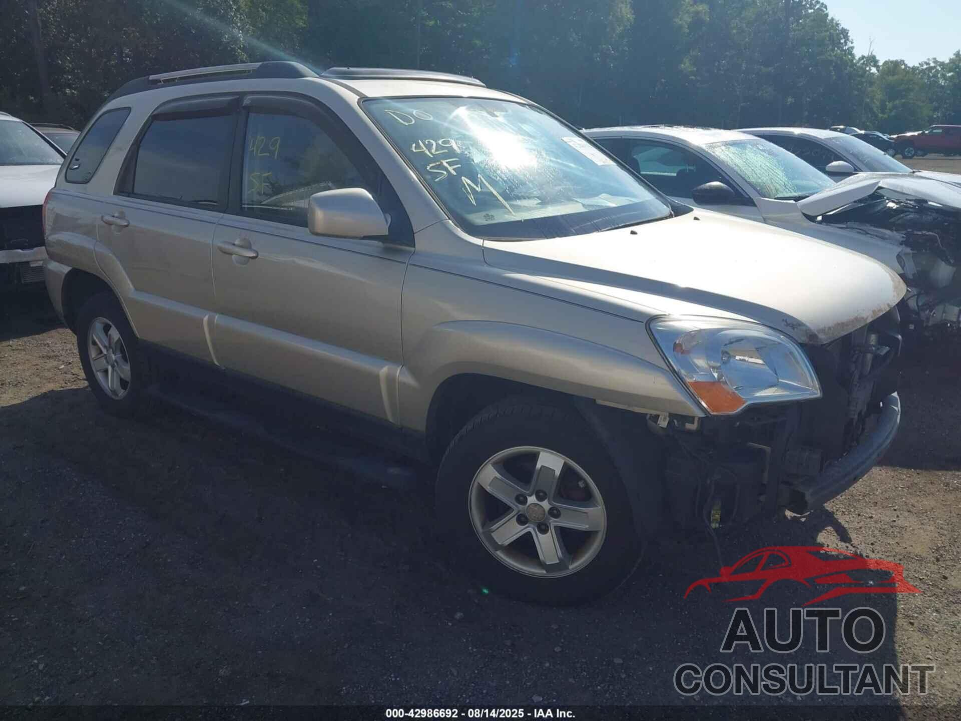 KIA SPORTAGE 2009 - KNDJE723797613131