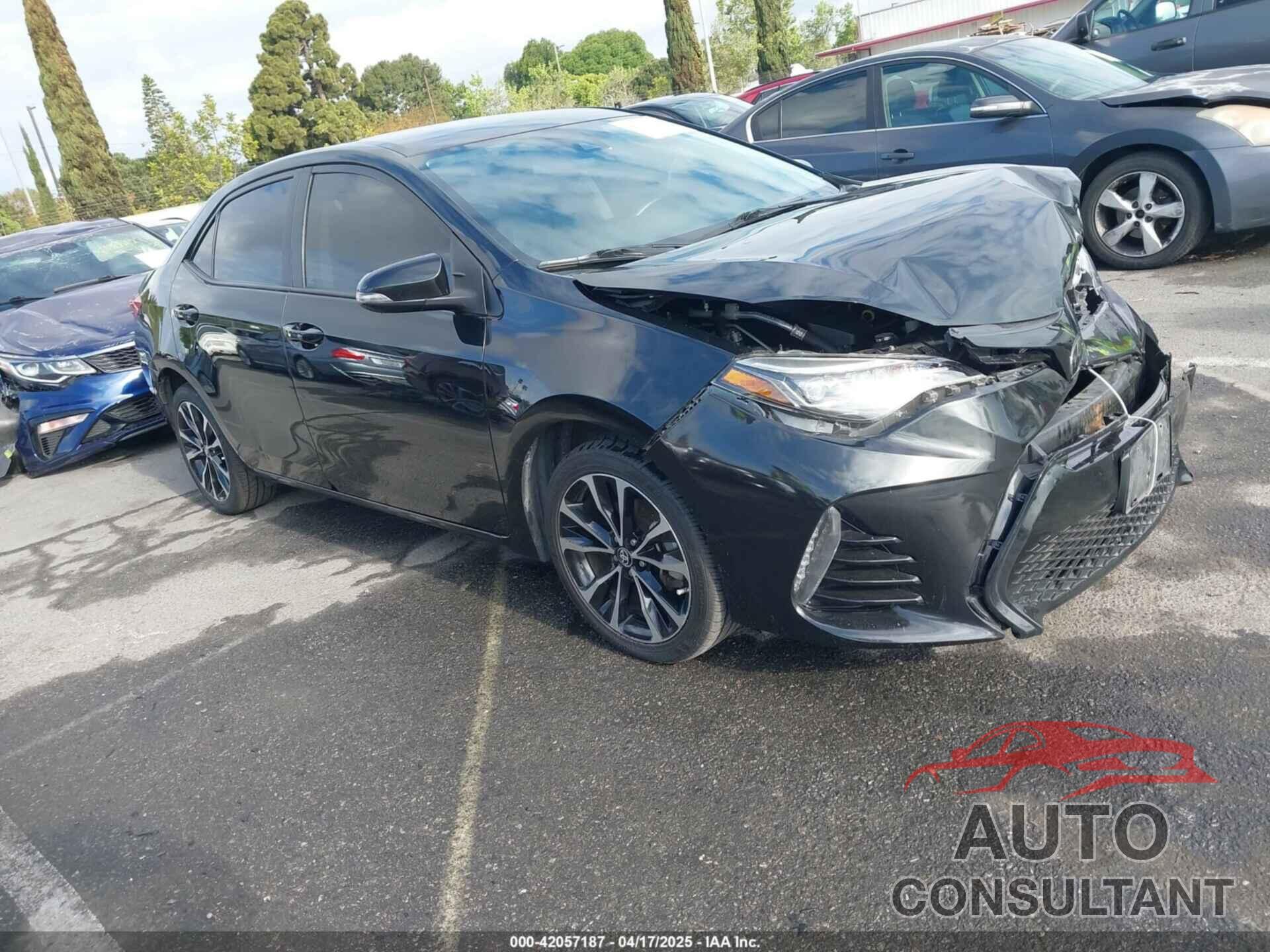 TOYOTA COROLLA 2019 - 5YFBURHE6KP892992