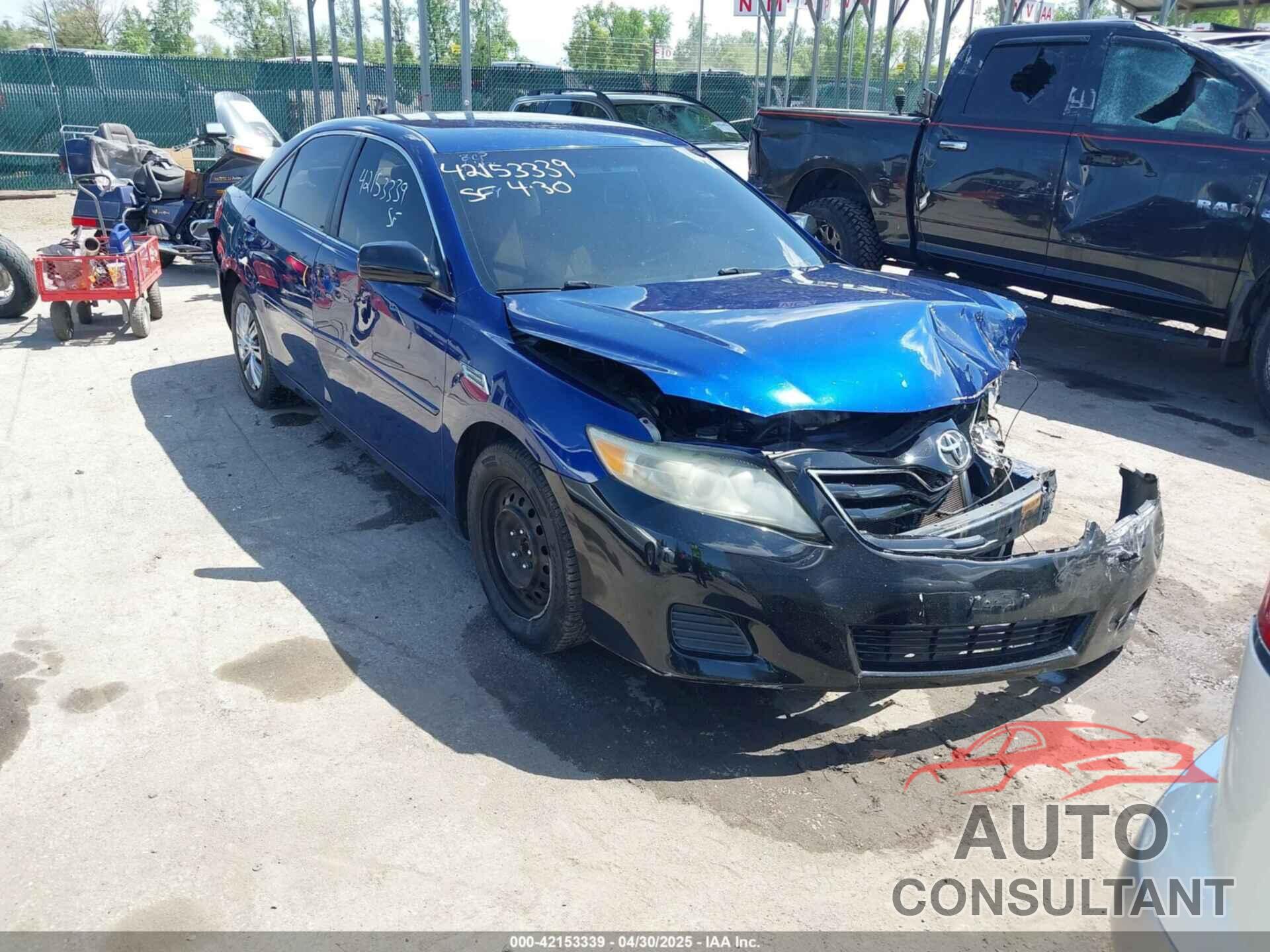 TOYOTA CAMRY 2010 - 4T4BF3EK4AR011887