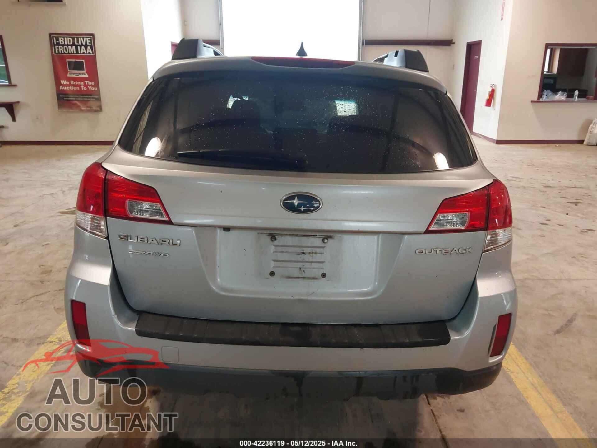 SUBARU OUTBACK 2014 - 4S4BRCLC8E3291564