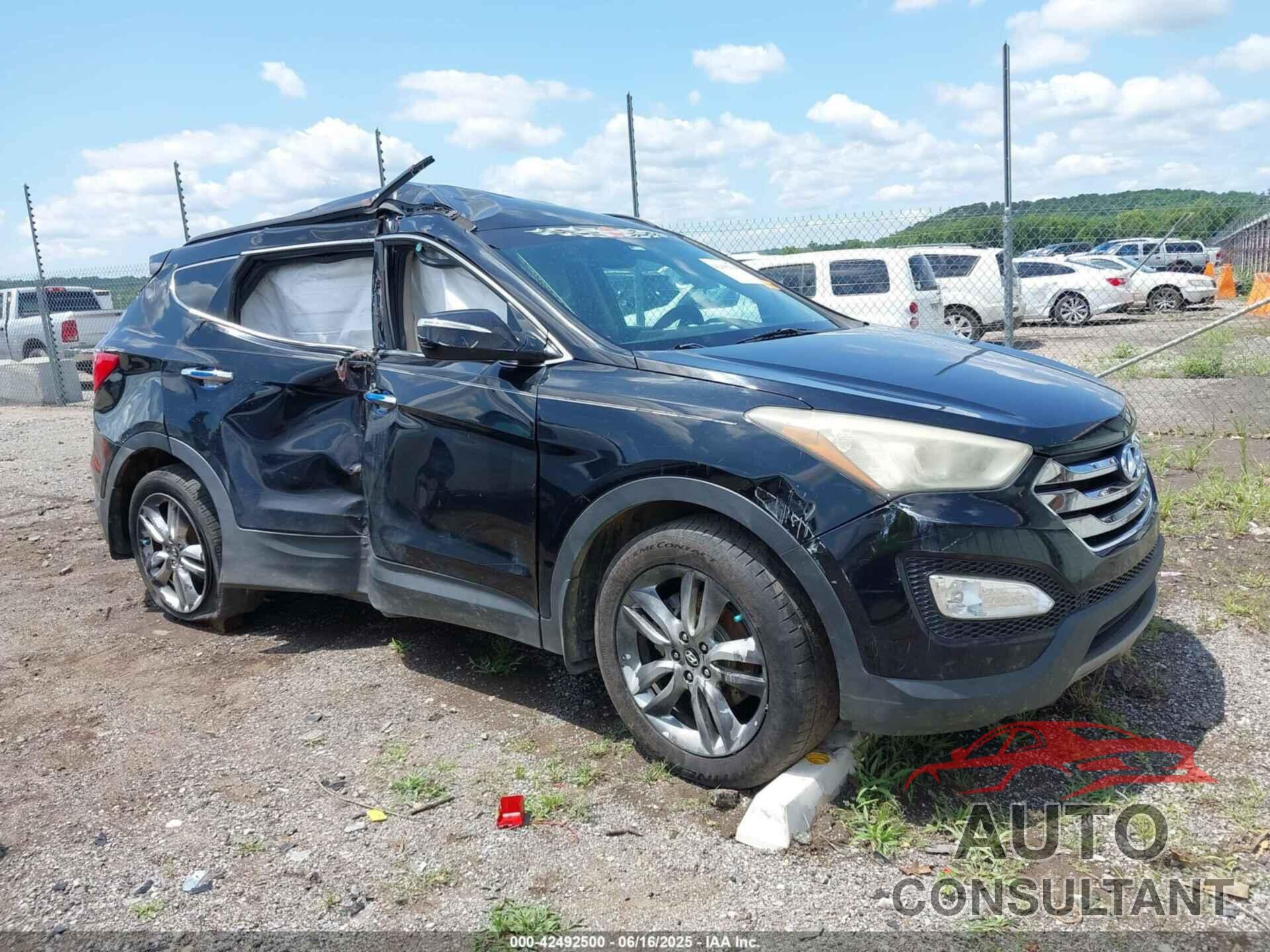 HYUNDAI SANTA FE 2013 - 5XYZU3LA4DG026277