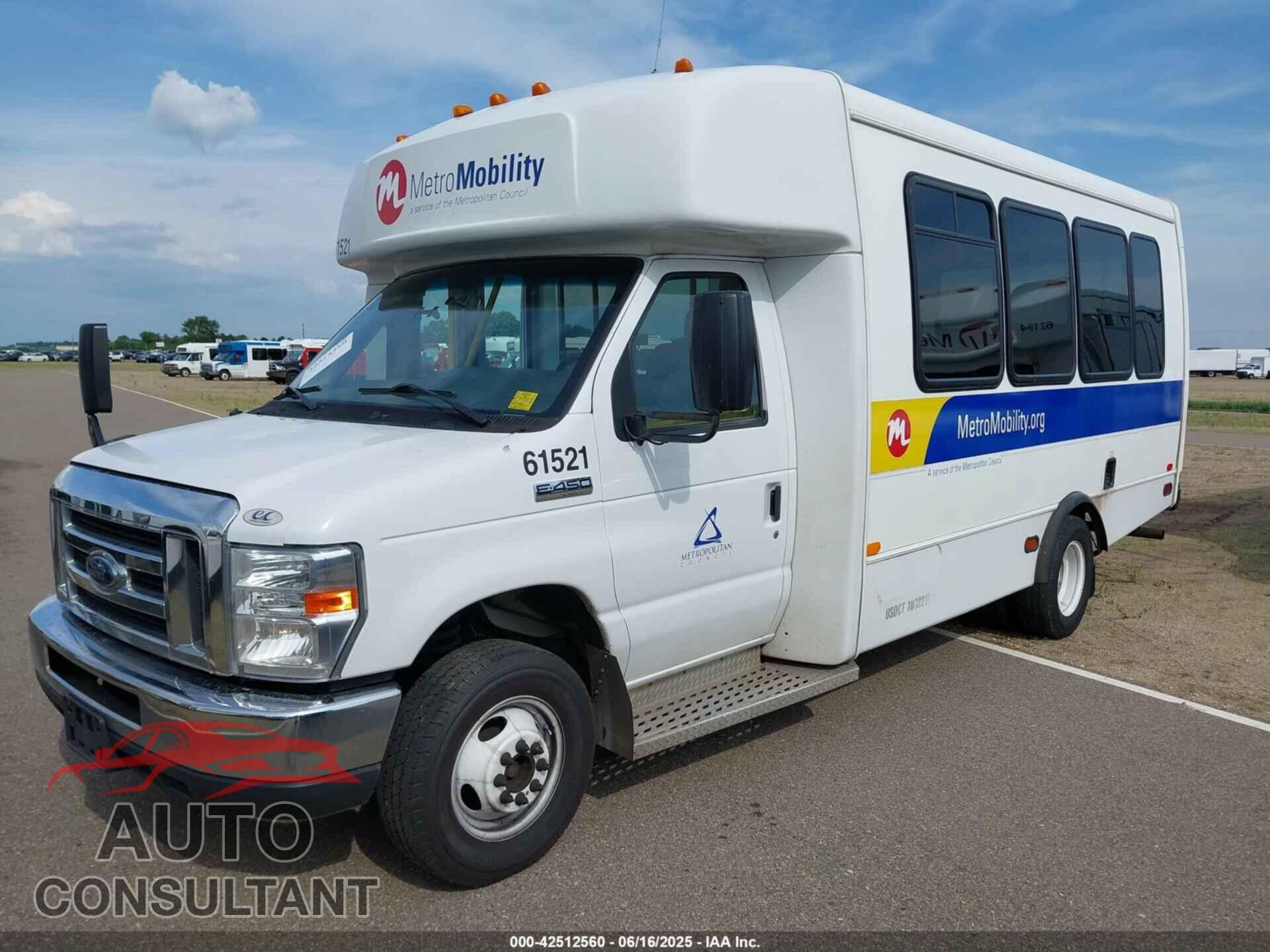 FORD E-450 CUTAWAY 2019 - 1FDFE4FS0KDC60613
