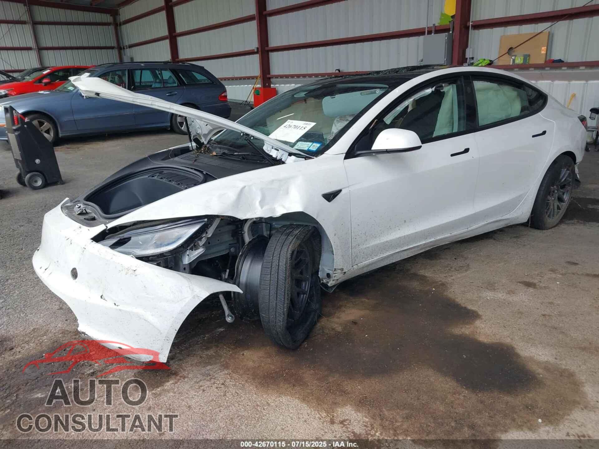 TESLA MODEL 3 2024 - 5YJ3E1EA2RF825350