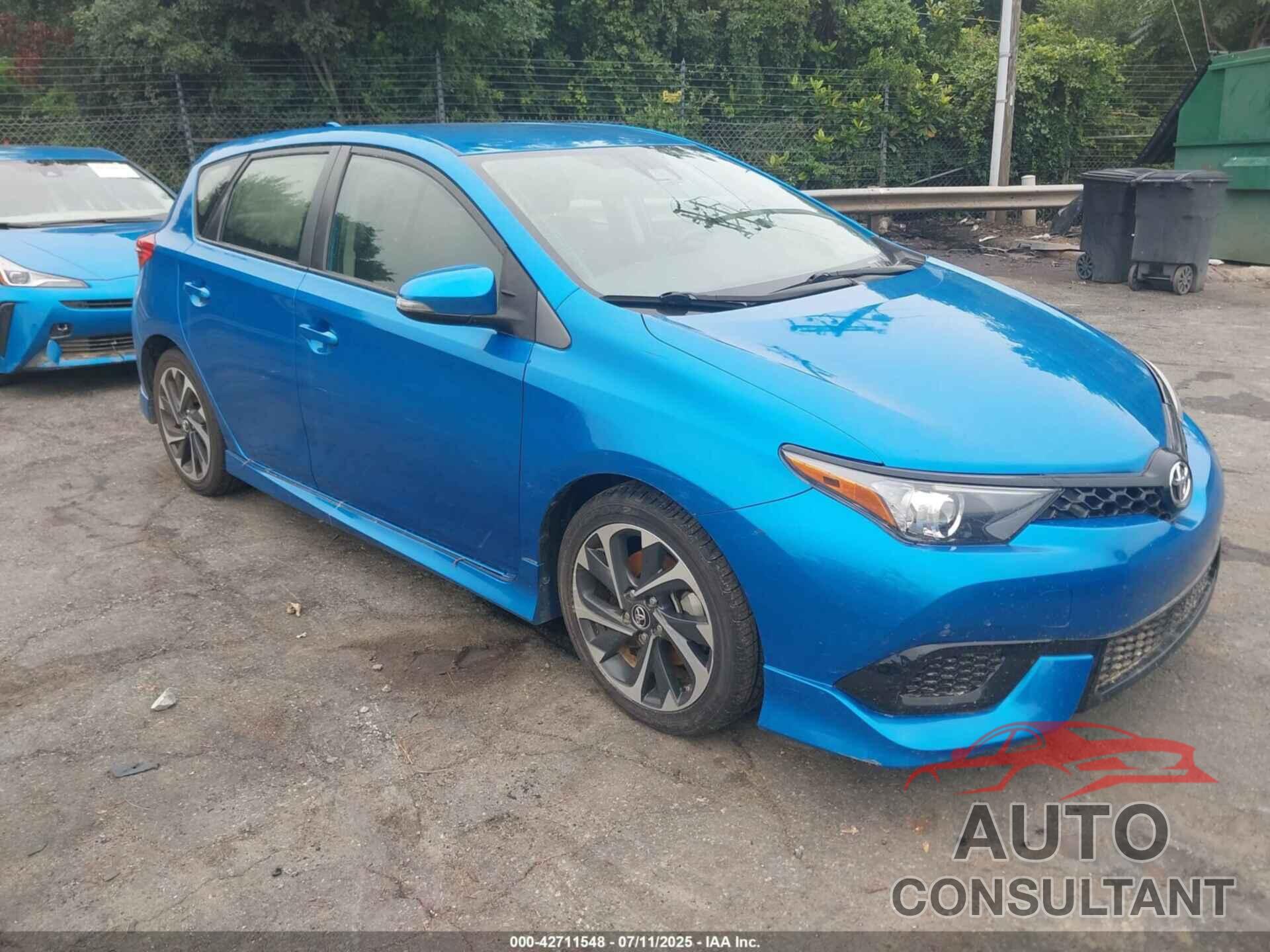 TOYOTA COROLLA IM 2018 - JTNKARJE2JJ575986