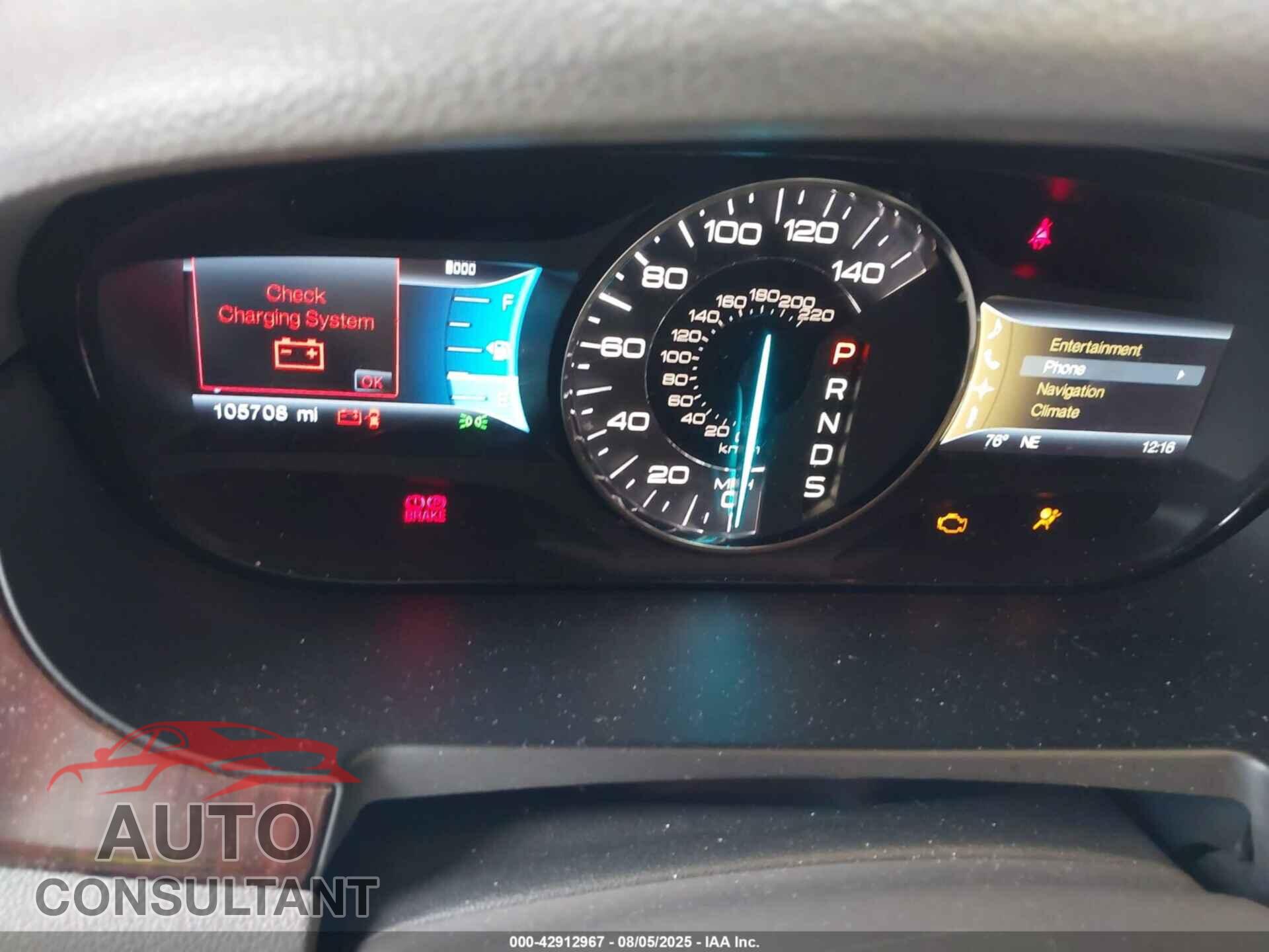 FORD EDGE 2013 - 2FMDK4KC9DBE09480