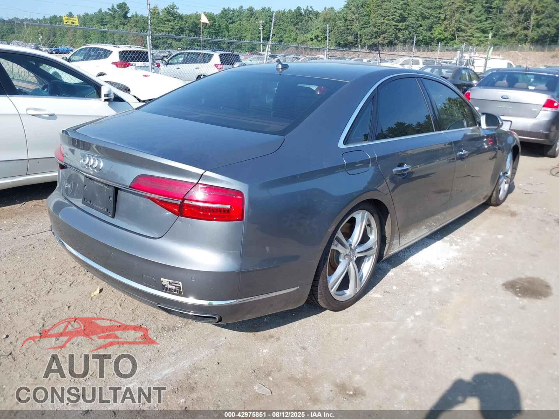 AUDI A8 2015 - WAUJGAFD0FN006762