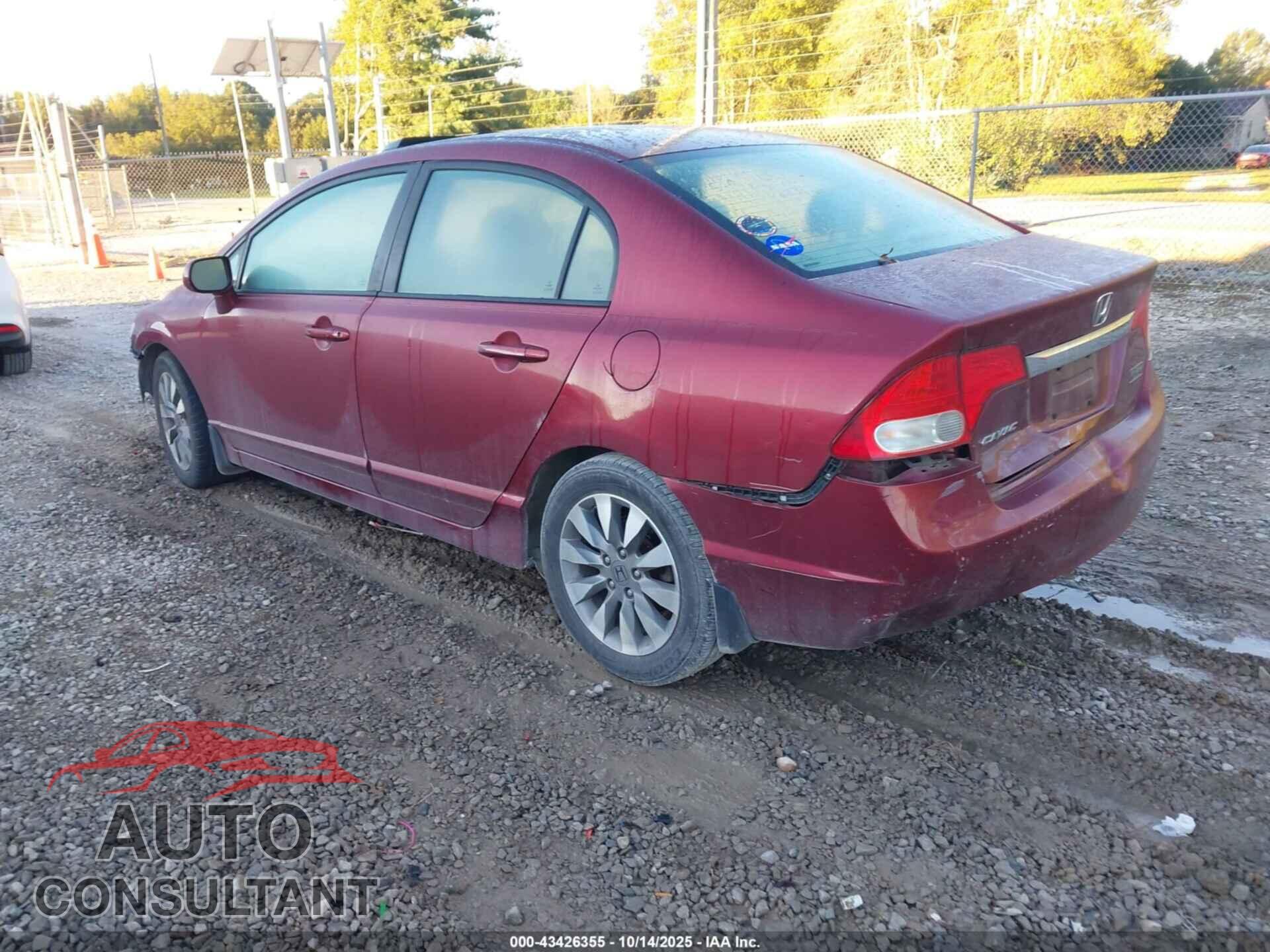 HONDA CIVIC 2010 - 19XFA1F8XAE056112